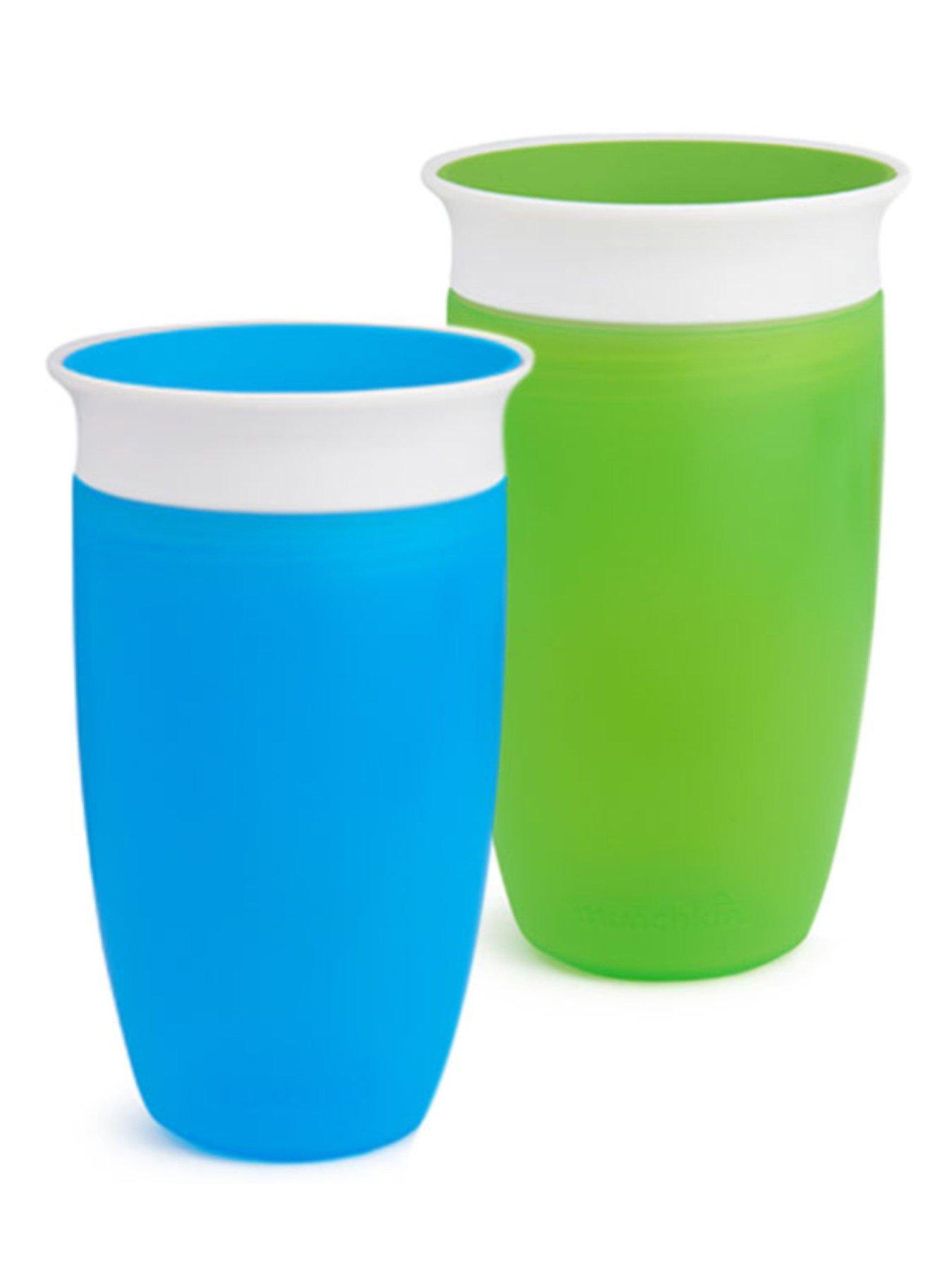 Munchkin C'est Silicone! Open Training Cup with Straw for Babies and  Toddlers 6 Months+, 4 Ounce, 1 Pack, Coral