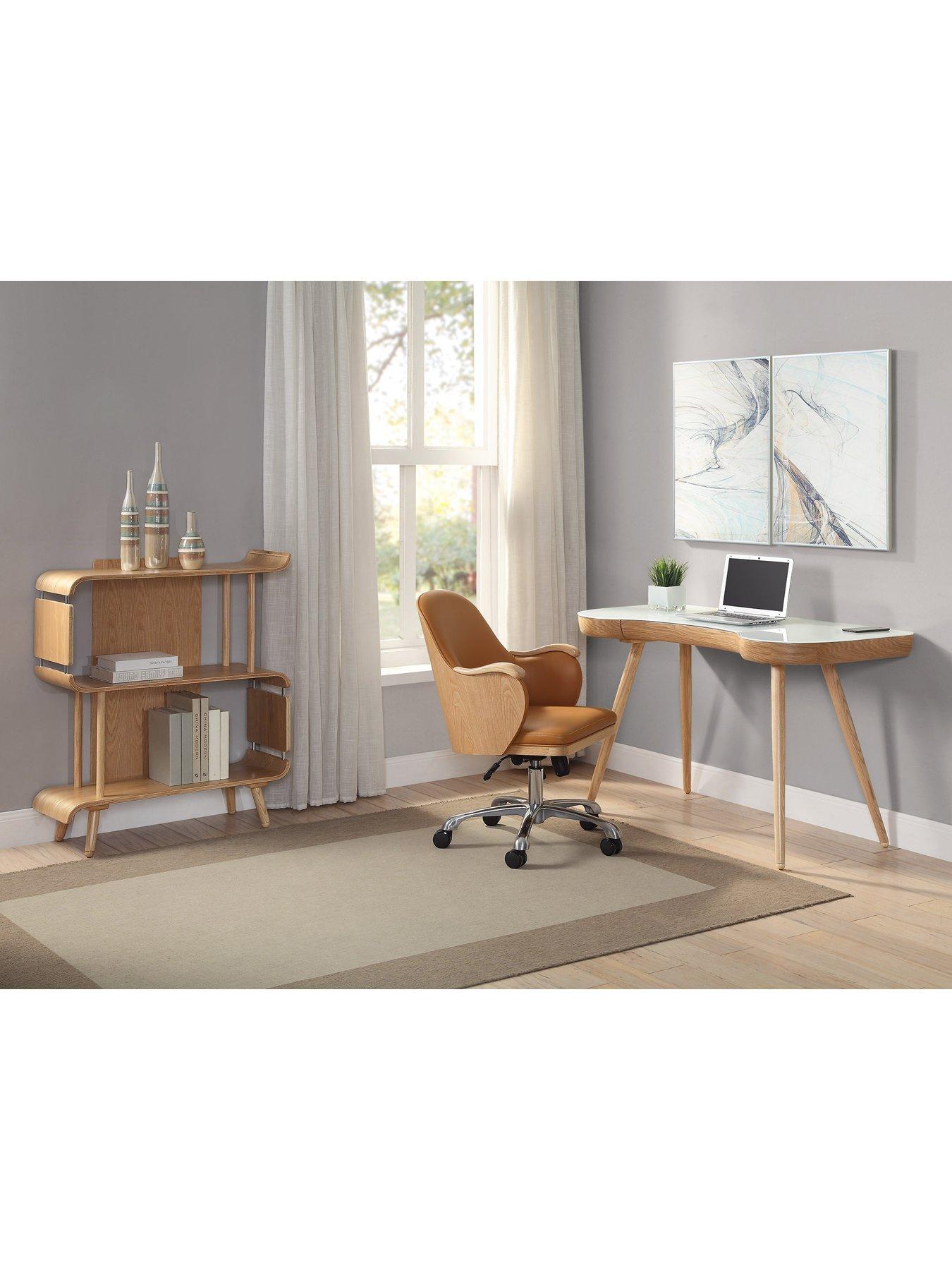 Image 4 of 4 of Jual San Francisco Executive Curve Desk&nbsp;- Real Wood Veneer