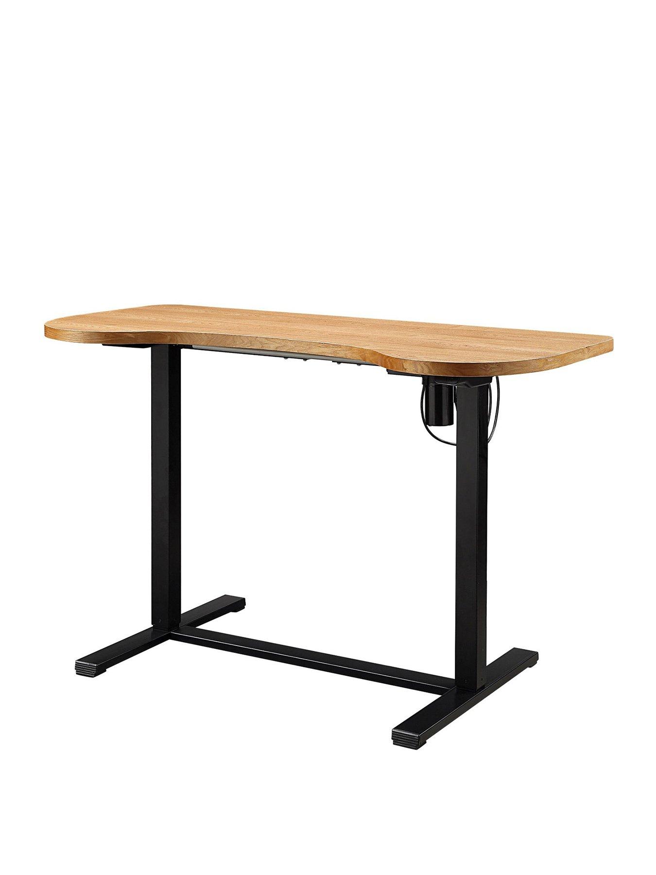 image of jual-san-francisco-height-adjustable-desknbsp--real-wood-veneer