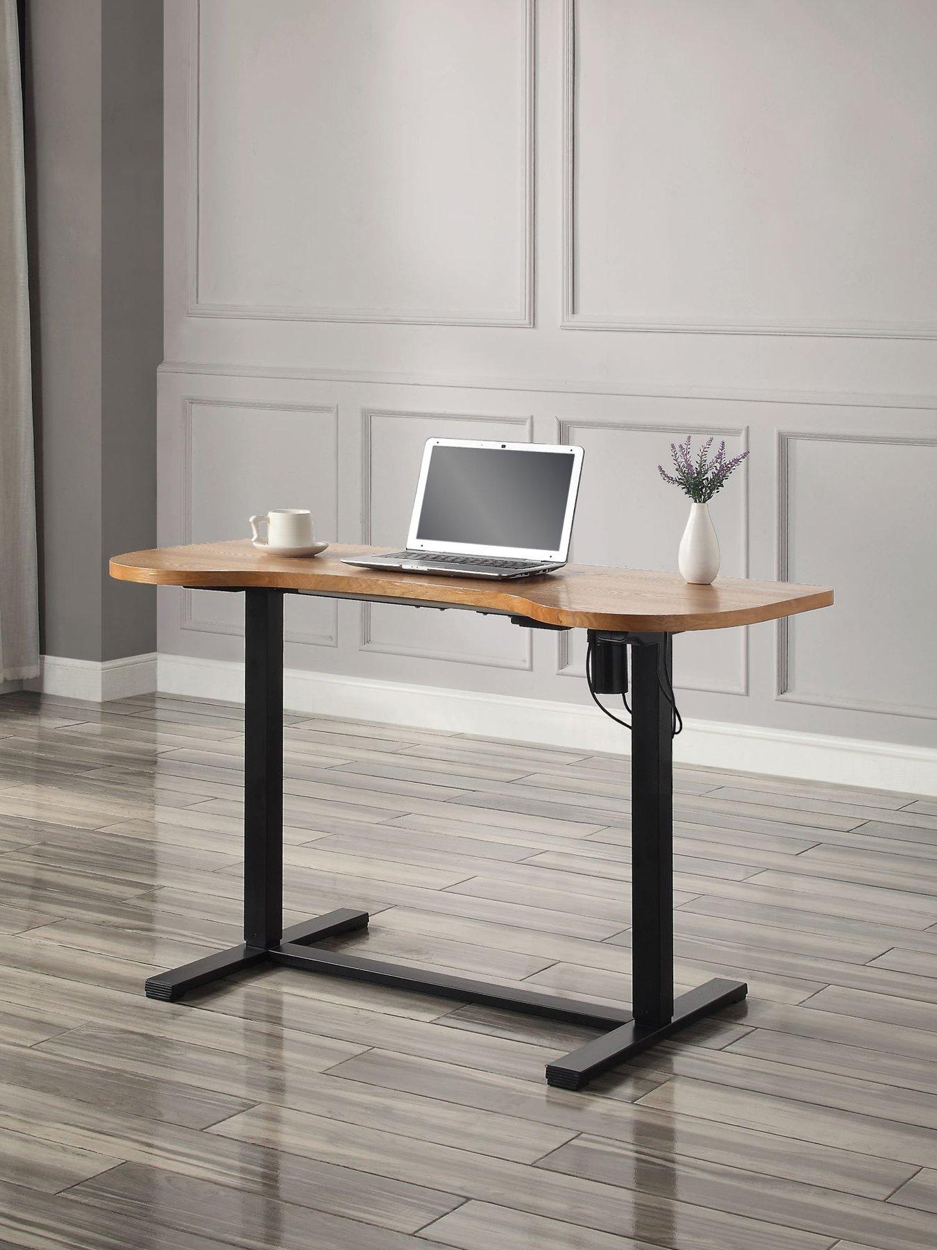  image of jual-san-francisco-height-adjustable-desknbsp--real-wood-veneer