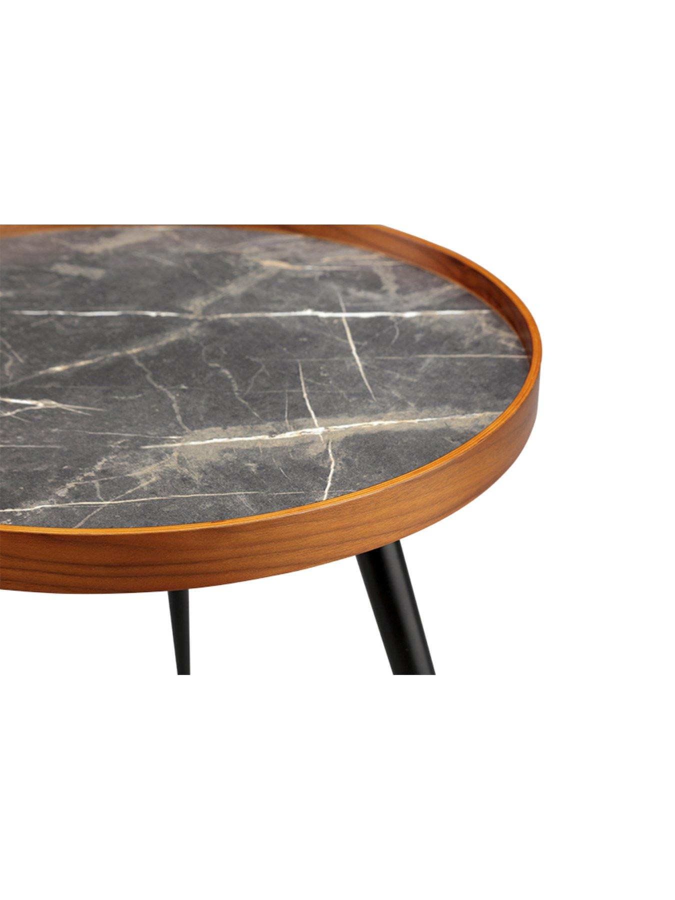 Image 5 of 5 of Jual Siena Coffee Table - Black/Walnut&nbsp;- Real Wood Veneer