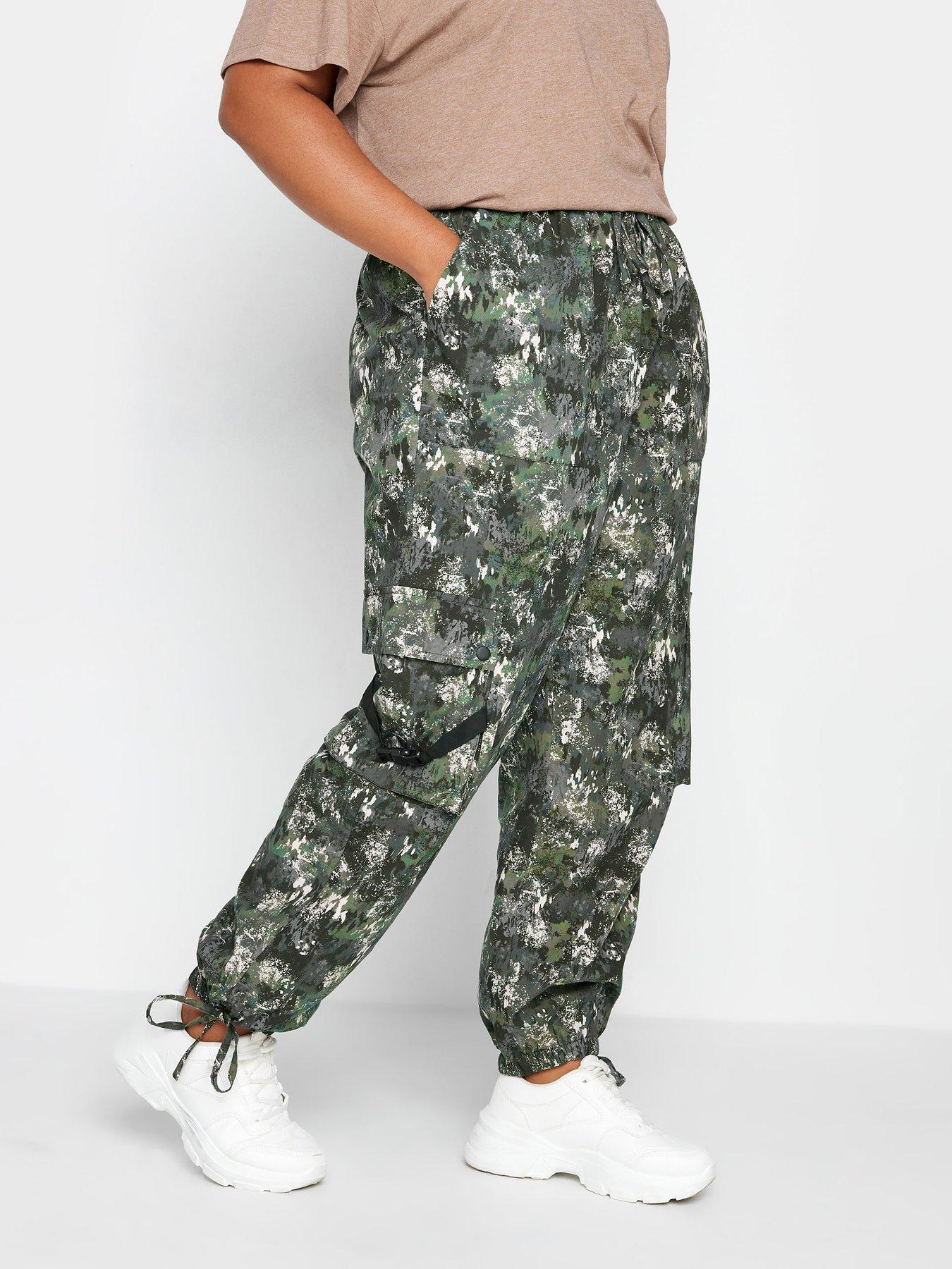 Apricot Soft Tailored Cargo Trousers