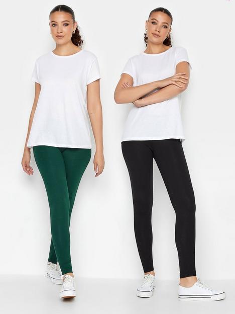 long-tall-sally-2-pack-legging-green-and-black
