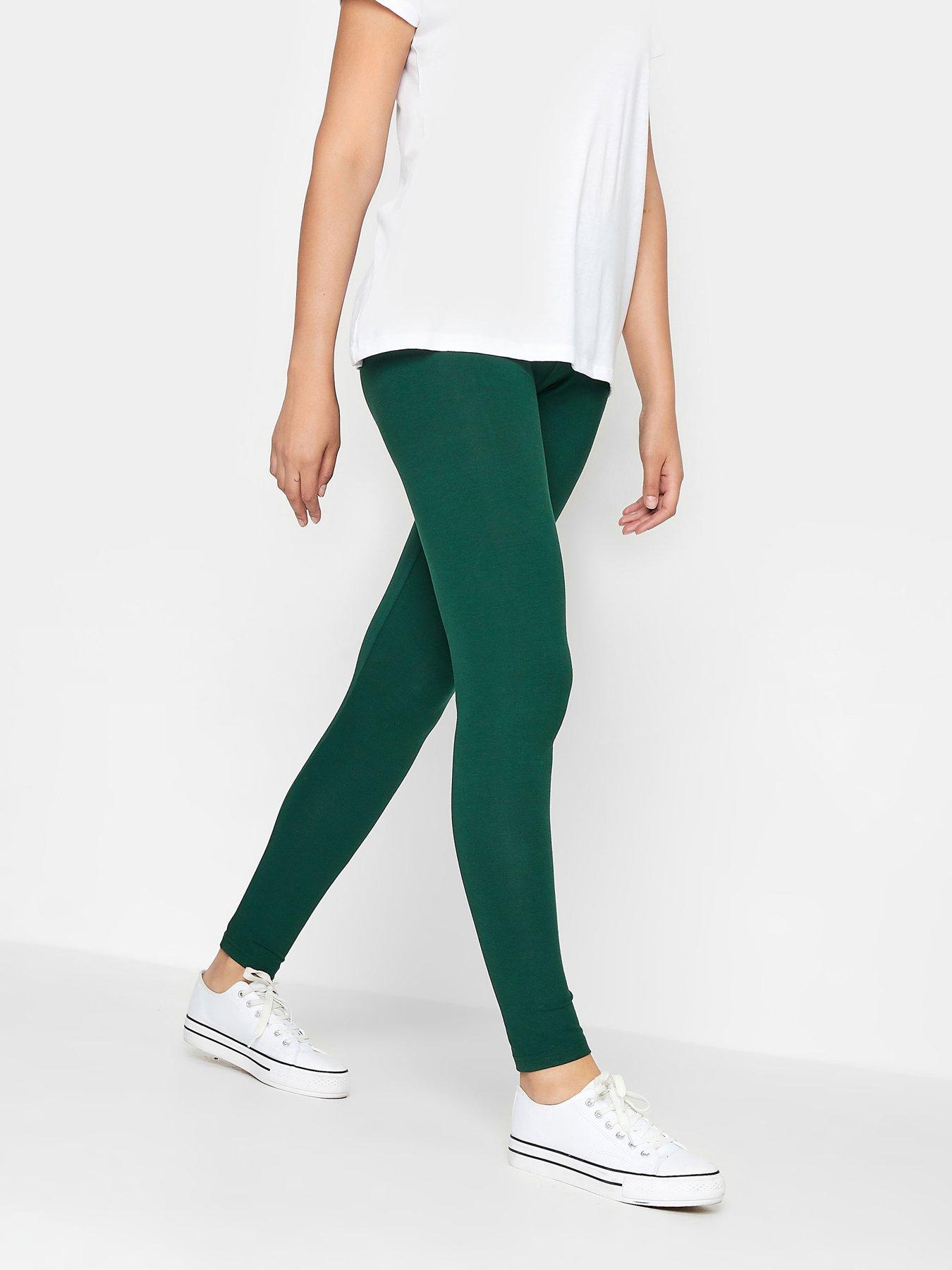 Long Tall Sally 2 Pack Legging Green And Black