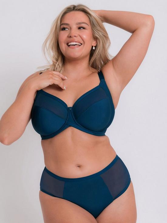 front image of curvy-kate-wonderfully-short-blue