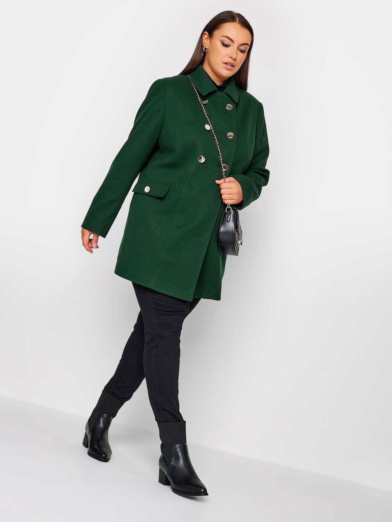 Forest green sale peacoat