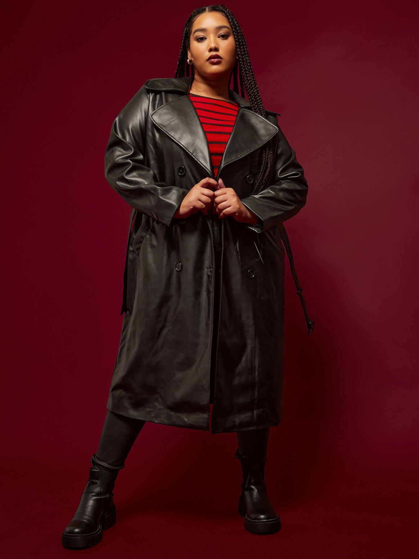 Pu Trench Black