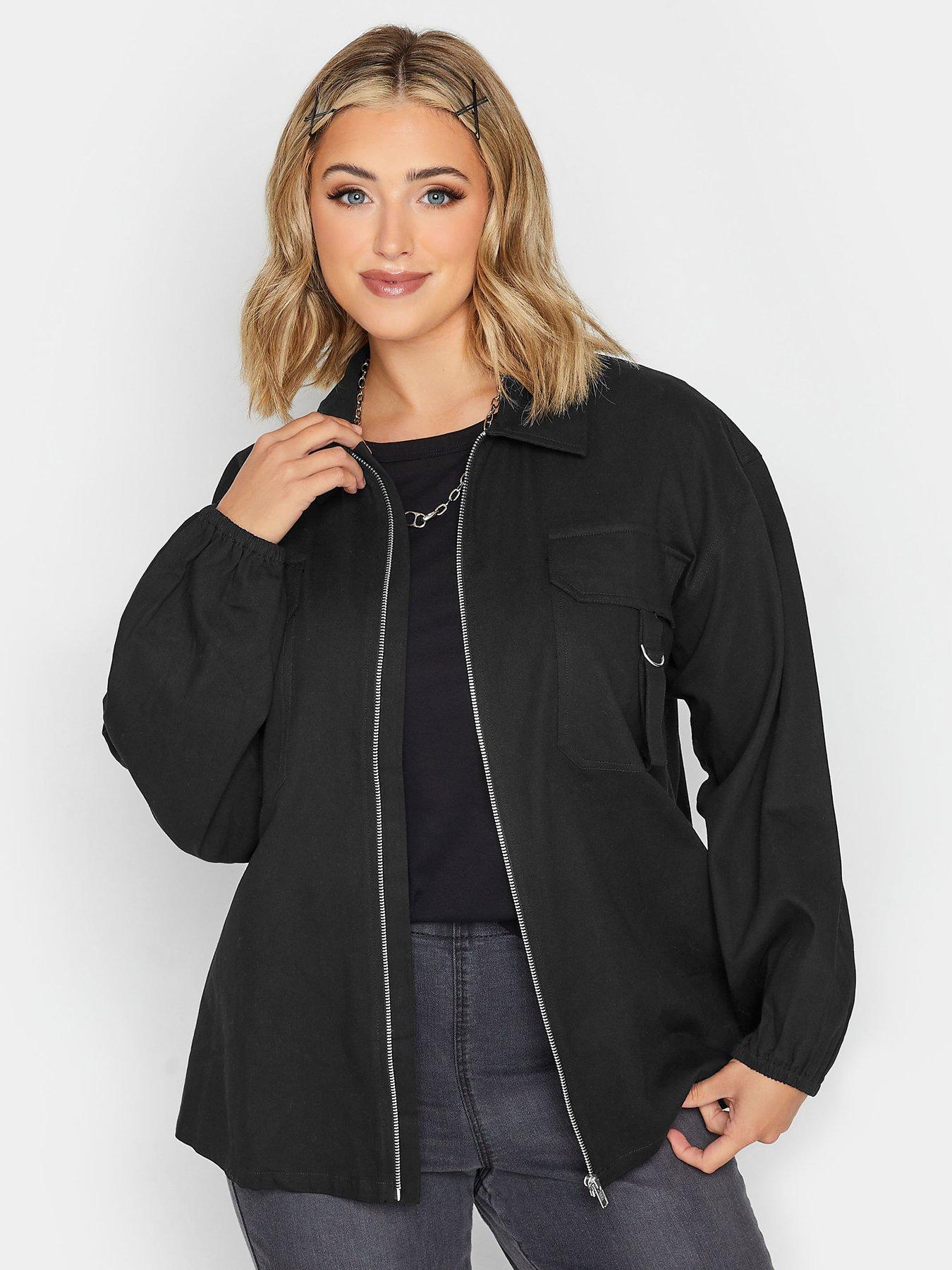  image of yours-utility-bomber-jacketnbsp-nbspblack