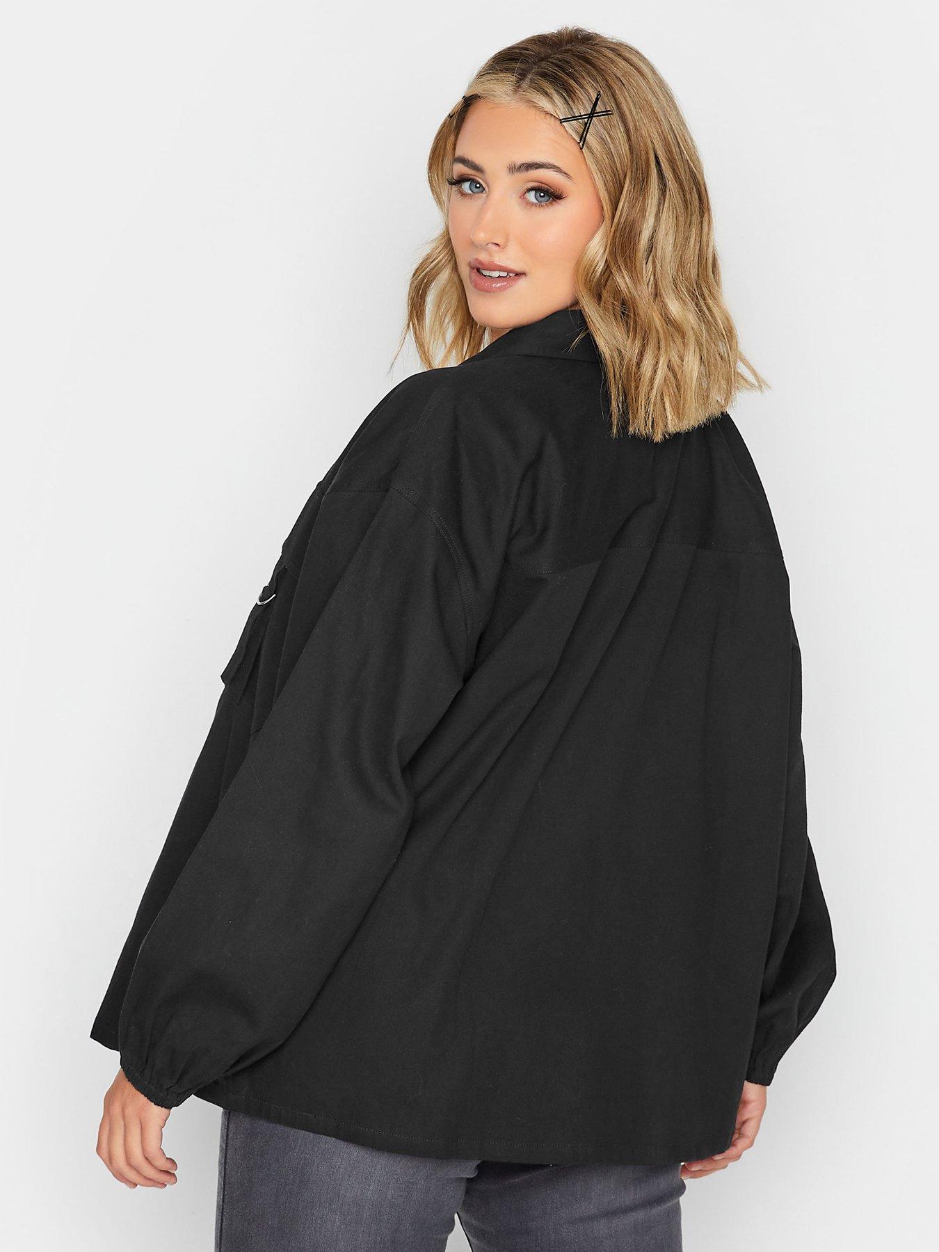  image of yours-utility-bomber-jacketnbsp-nbspblack