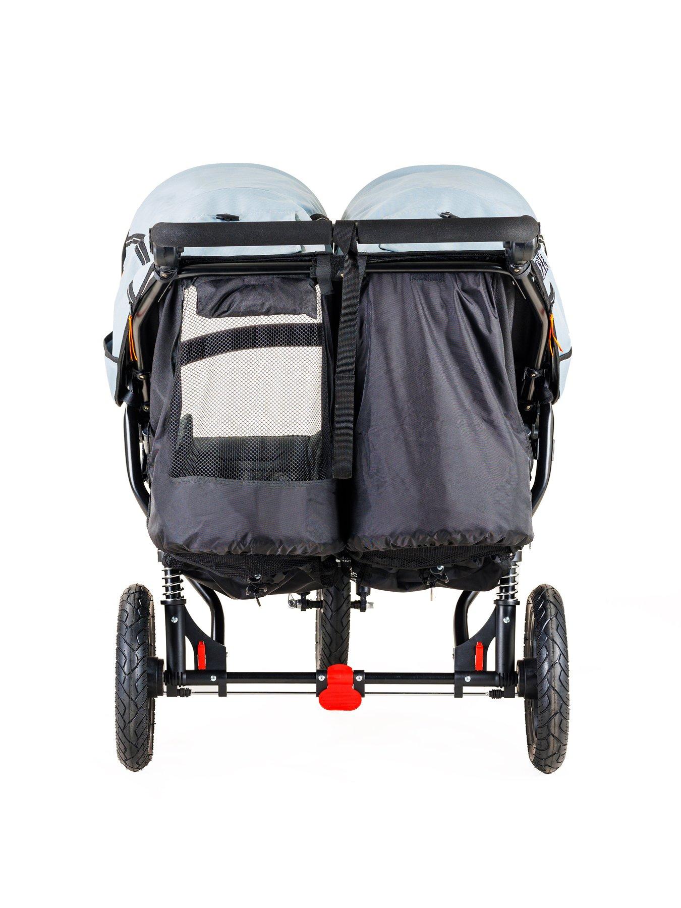  image of out-n-about-nipper-double-v5-pushchair-rocksalt-grey