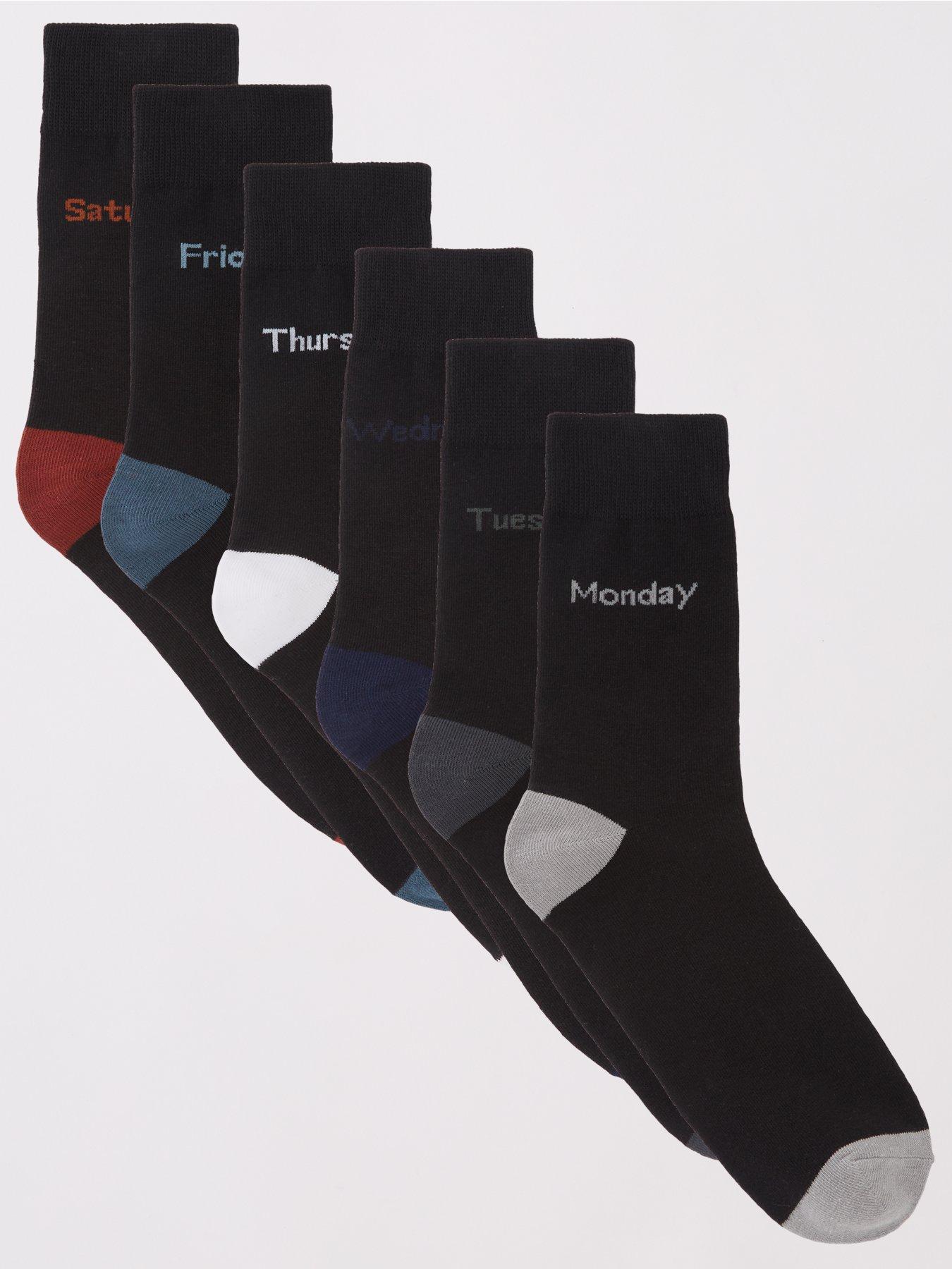 Very Man Day Of The Week Socks 7 Pack - Multi