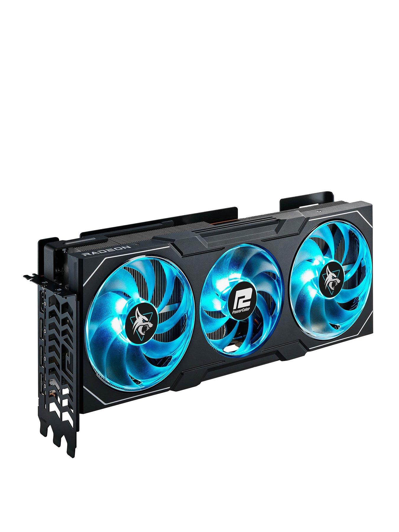 stillFront image of powercolor-rx-7900-xtx-hellhound-graphics-card