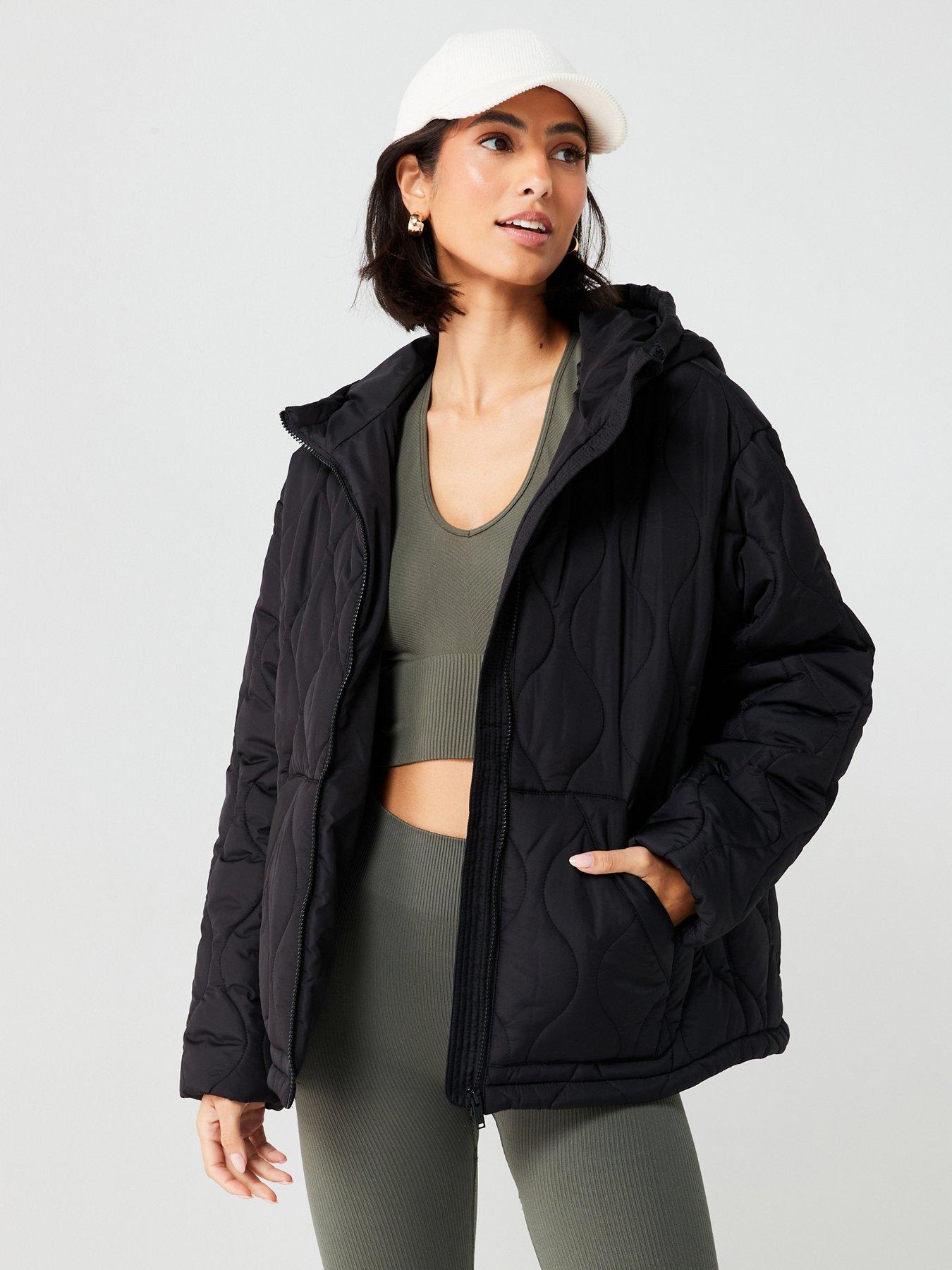 Short on sale quilted jacket