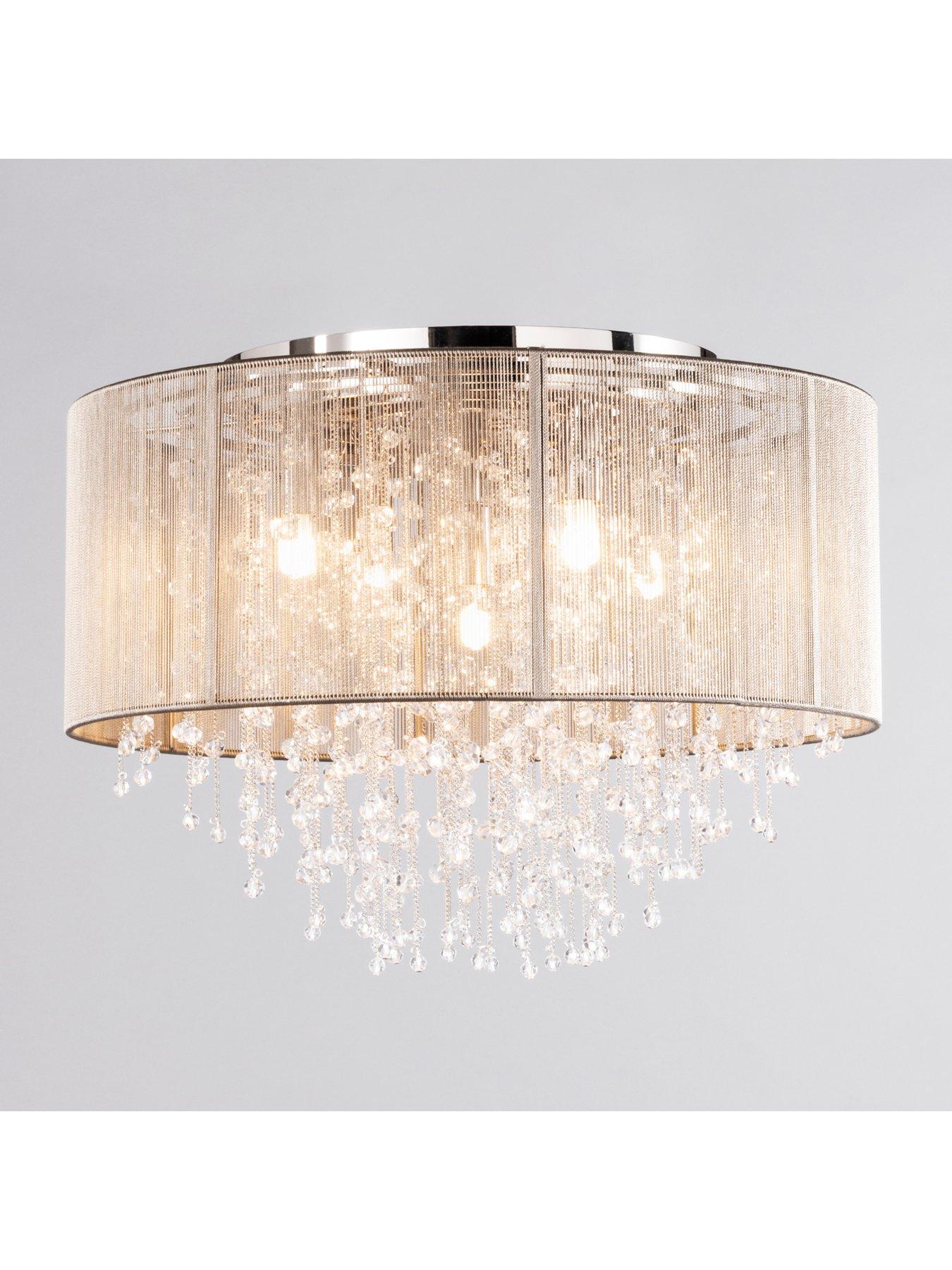  image of bhs-viola-flush-ceiling-light