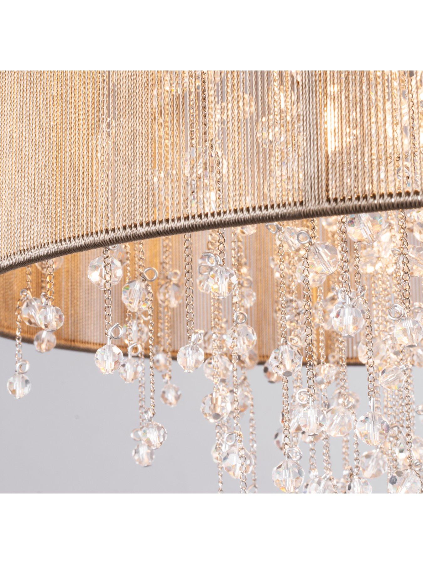 image of bhs-viola-flush-ceiling-light