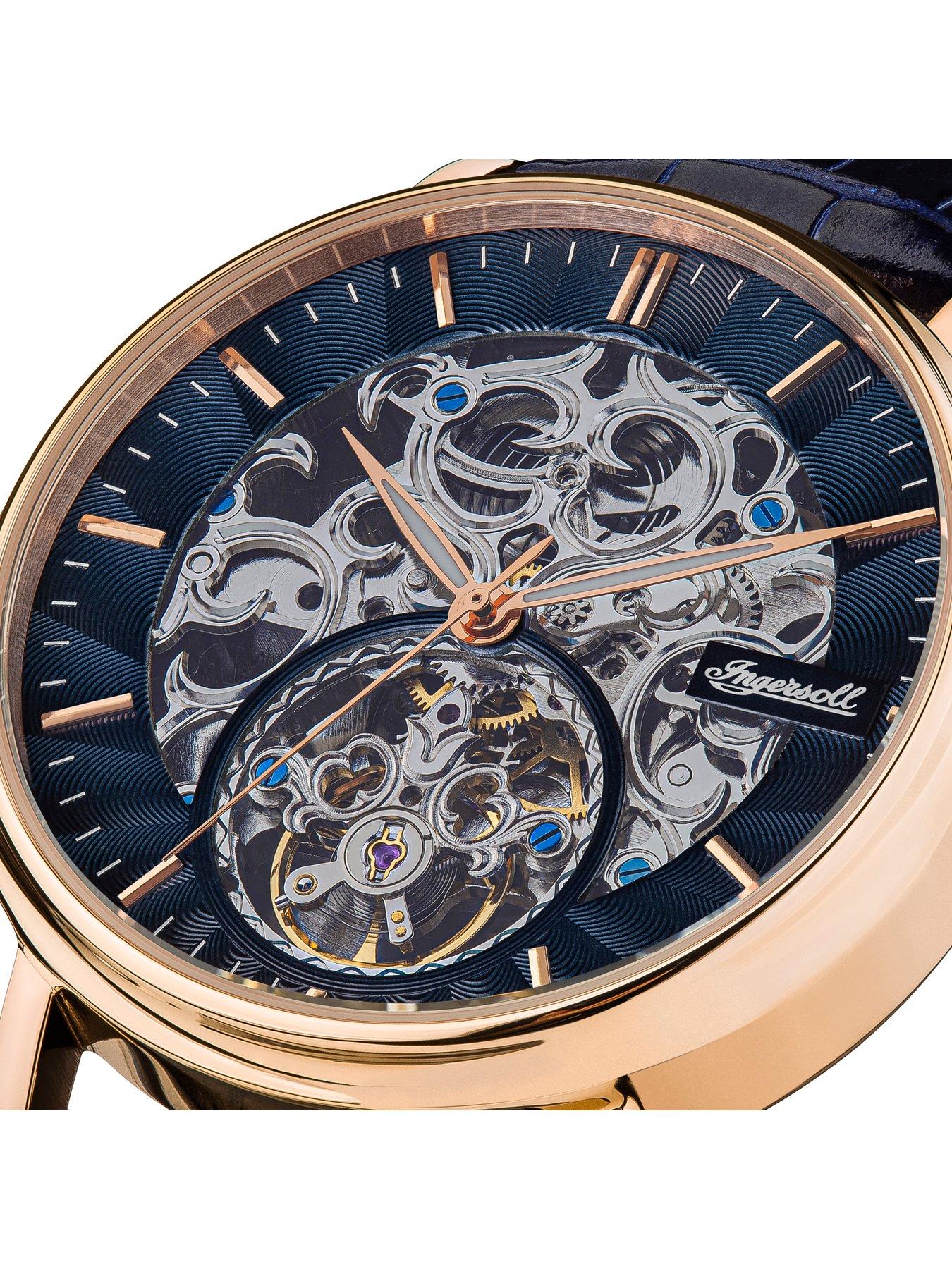  image of ingersoll-the-charles-leather-strap-watch