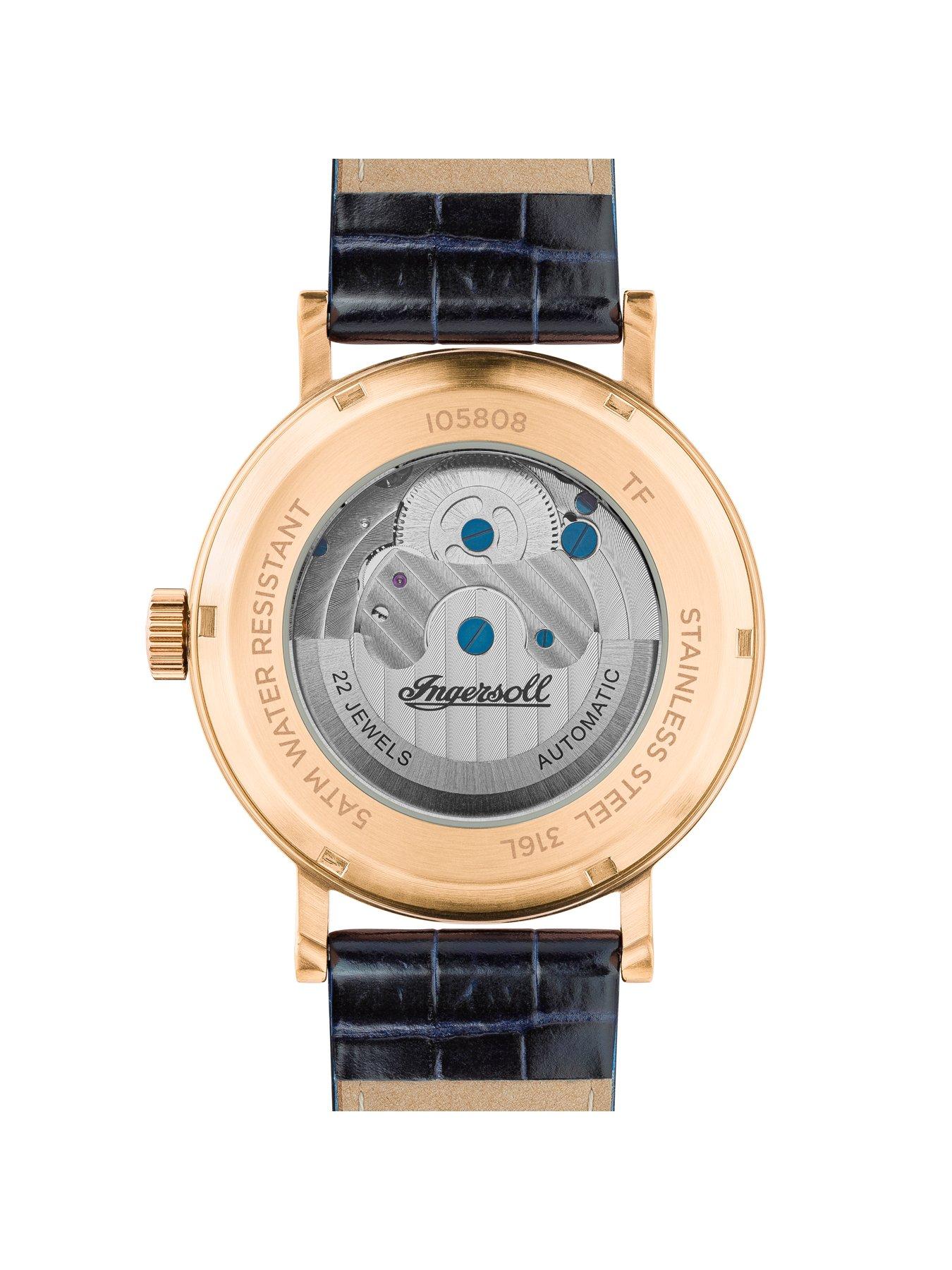  image of ingersoll-the-charles-leather-strap-watch