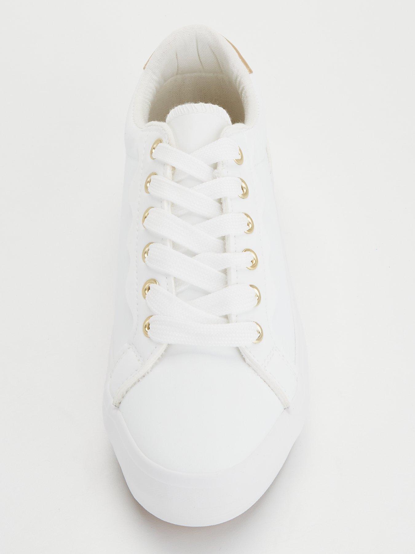  image of everyday-extra-wide-fit-platform-trainer-white