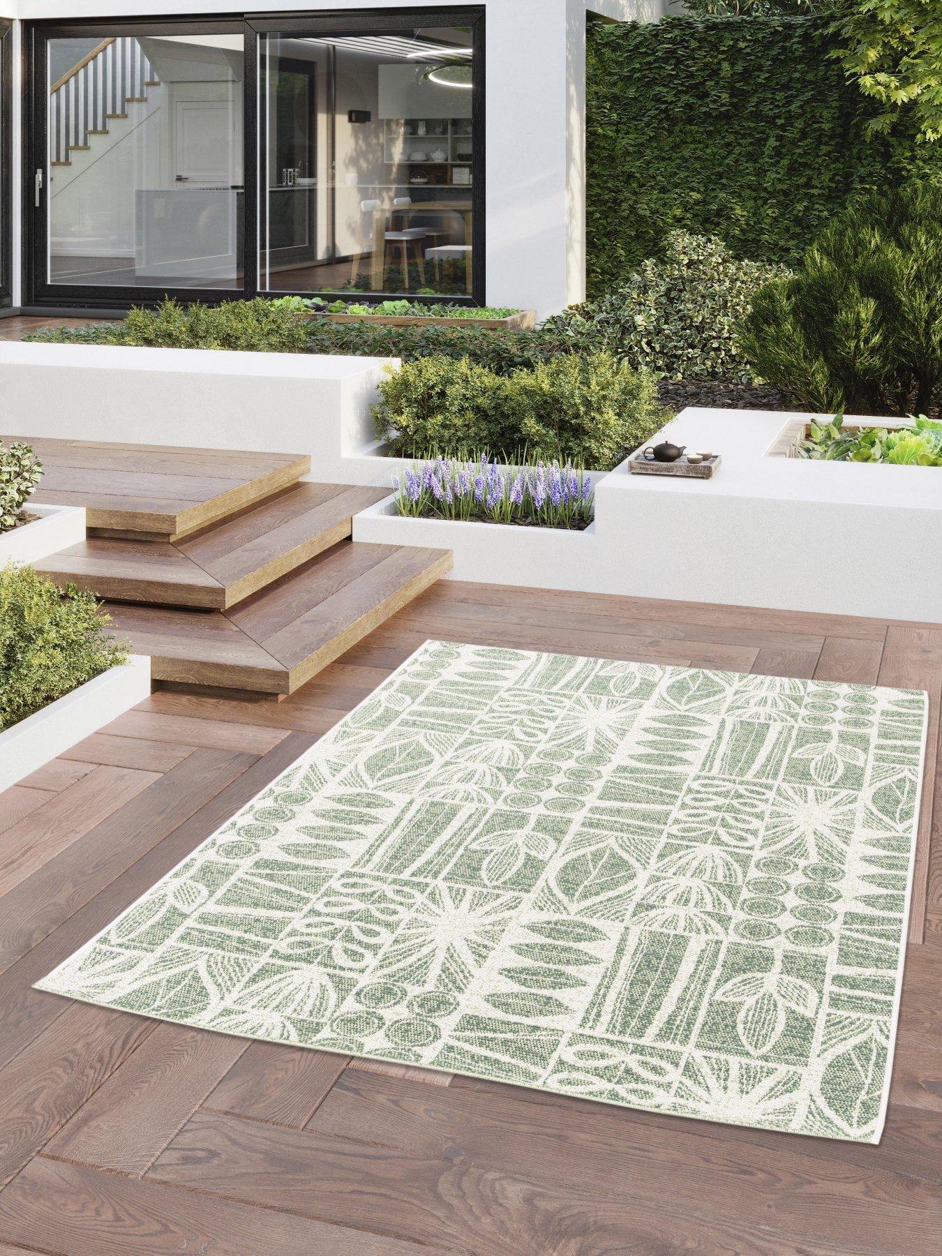 undefined Botanical Patchwork Indoor/Outdoor Rug
