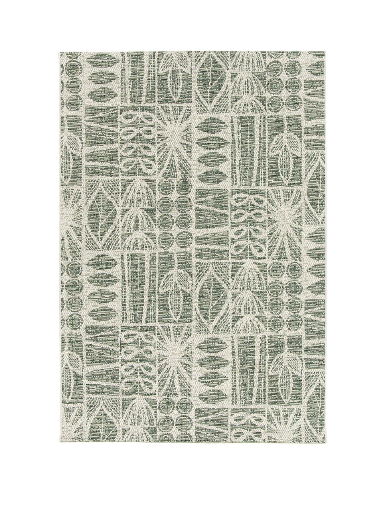 Botanical Patchwork Indoor/Outdoor Rug