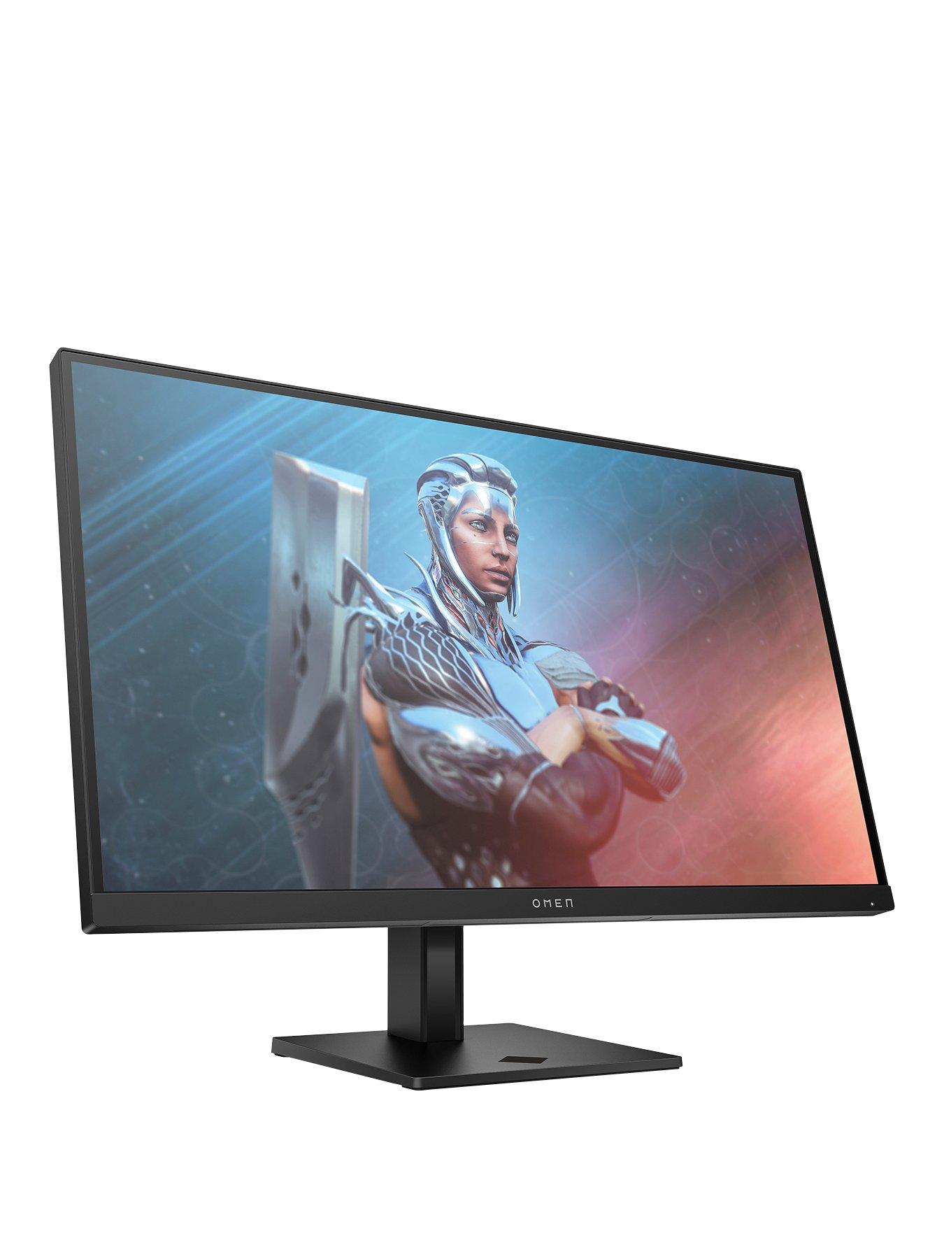  image of hp-omen-27-gaming-monitor-27innbspfhd-1920-x-1080-165hz-1ms-response-amd-freesyncnbsppremium-adjustable-stand-pc-amp-console-compatible