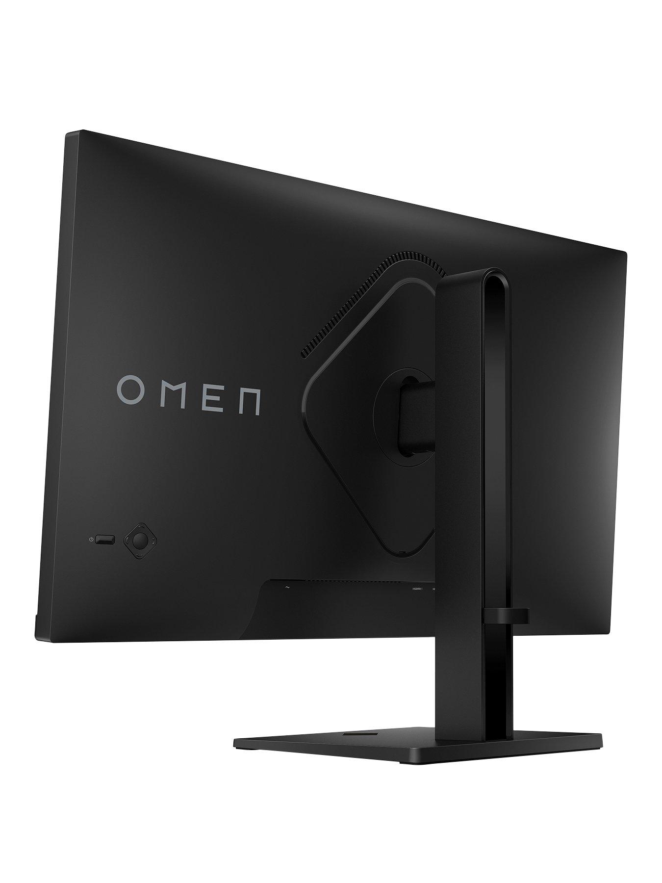  image of hp-omen-27-gaming-monitor-27innbspfhd-1920-x-1080-165hz-1ms-response-amd-freesyncnbsppremium-adjustable-stand-pc-amp-console-compatible