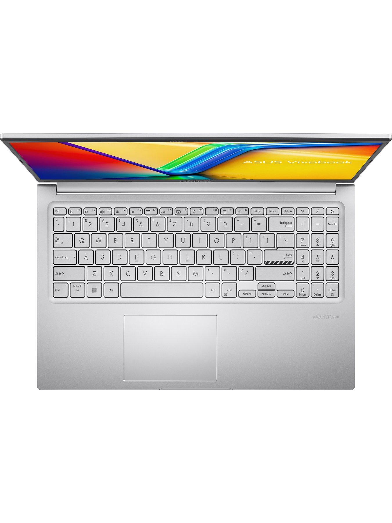  image of asus-vivobook-15nbspm1502ya-bq165w-laptop-156in-fhd-amd-ryzen-7-8gb-ram-512gb-ssdnbspwith-optional-microsoft-365-family-1-year-silver