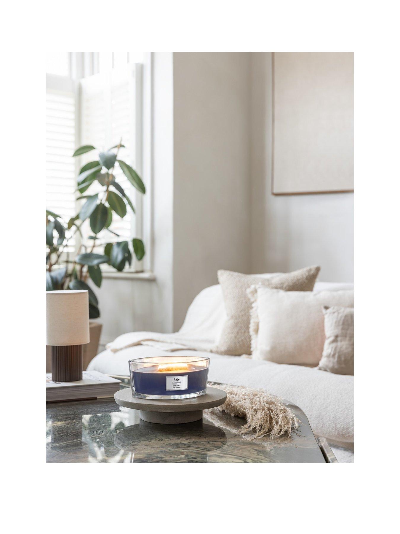 Image 1 of 4 of WoodWick Ellipse Candle &ndash; Hinoki Dahlia