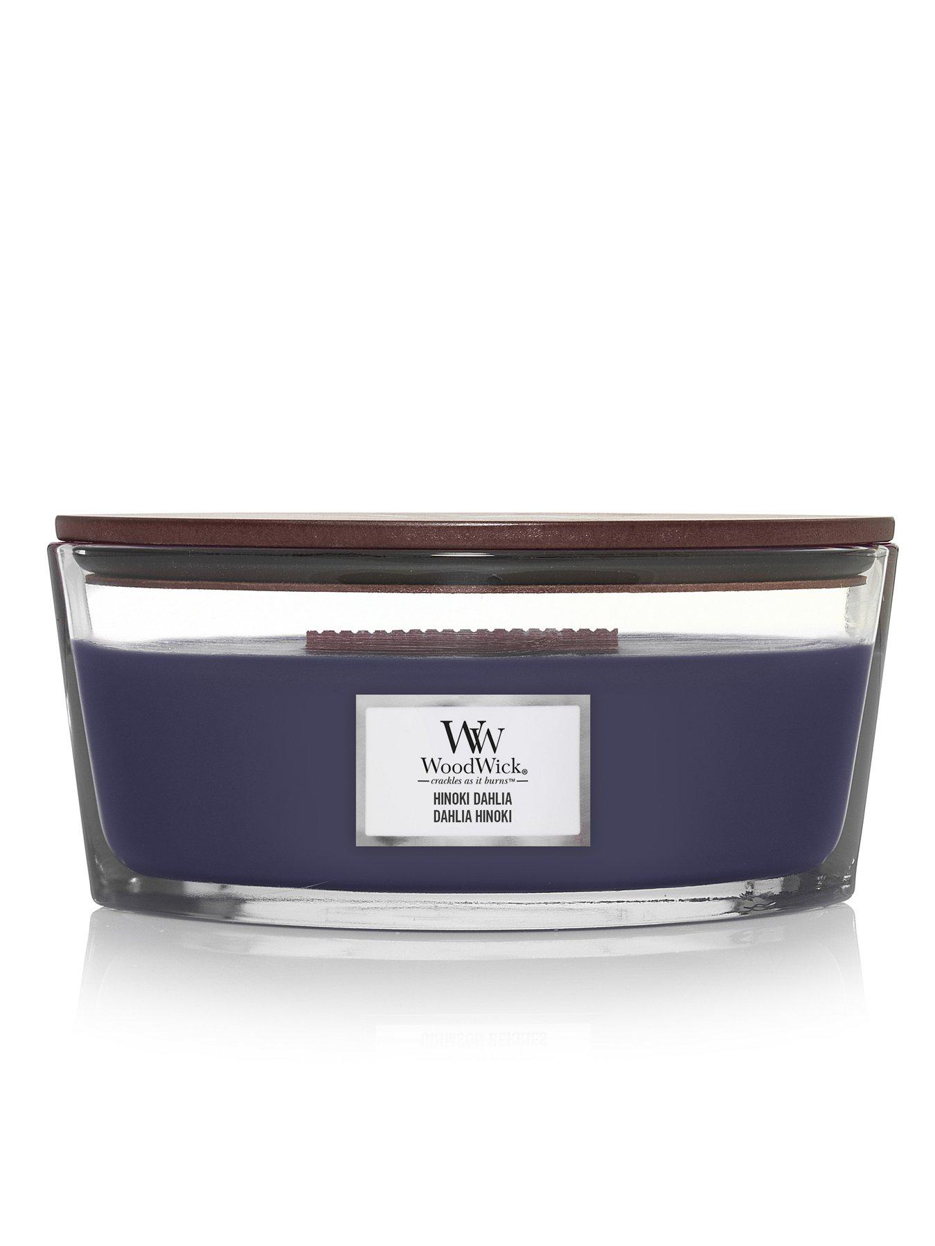 Image 2 of 4 of WoodWick Ellipse Candle &ndash; Hinoki Dahlia