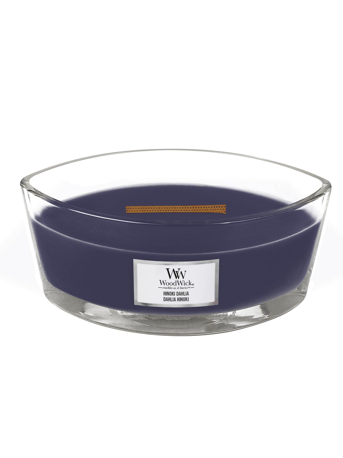 Image 3 of 4 of WoodWick Ellipse Candle &ndash; Hinoki Dahlia