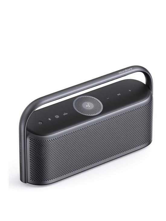 stillFront image of soundcore-by-ankernbspmotion-x600-bluetooth-speaker-with-wireless-hi-res-spatial-audionbspbuilt-in-handle