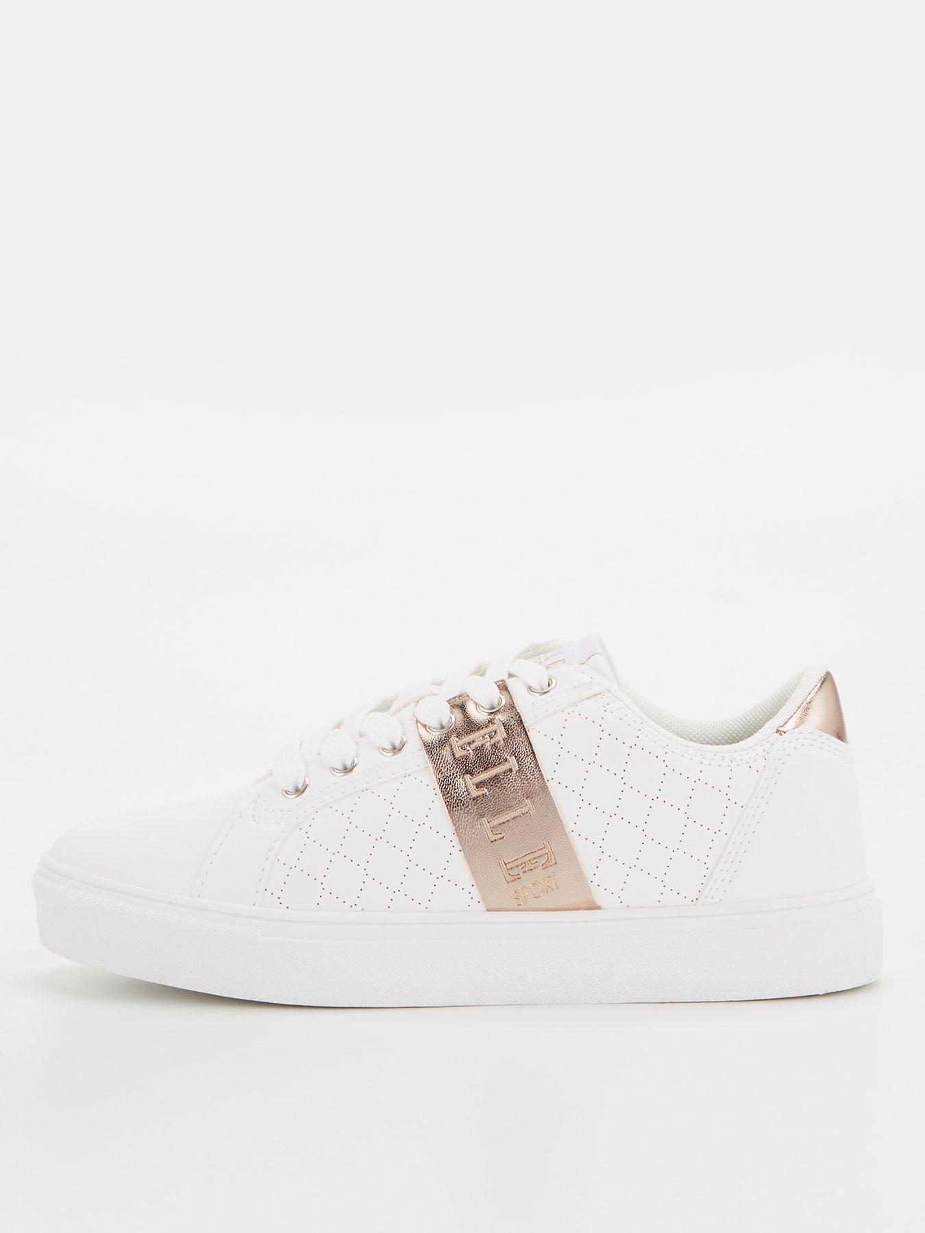 Elle sport best sale white trainers