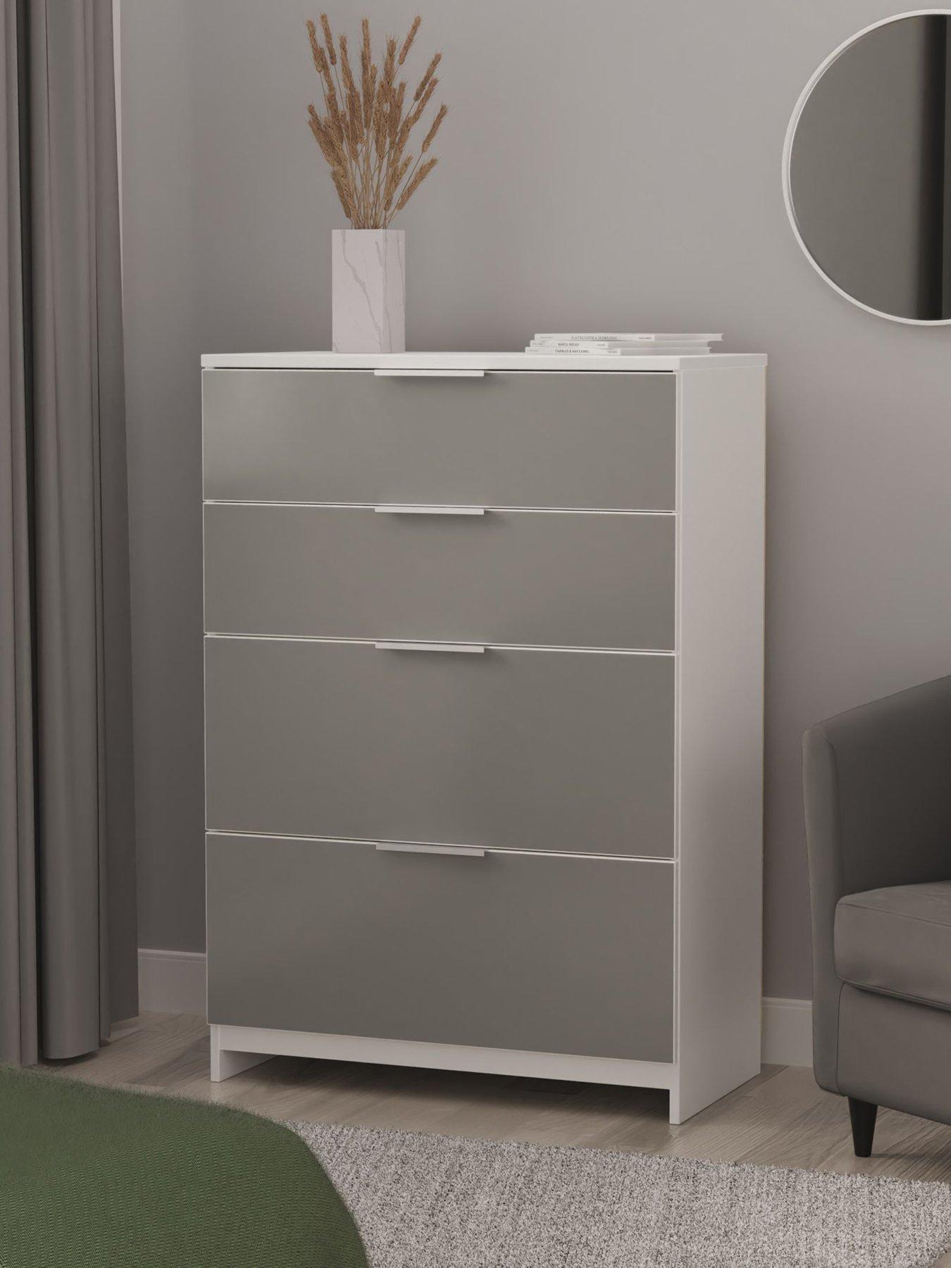 swift-adair-ready-assembled-4-drawer-deep-chest-mattnbspgrey