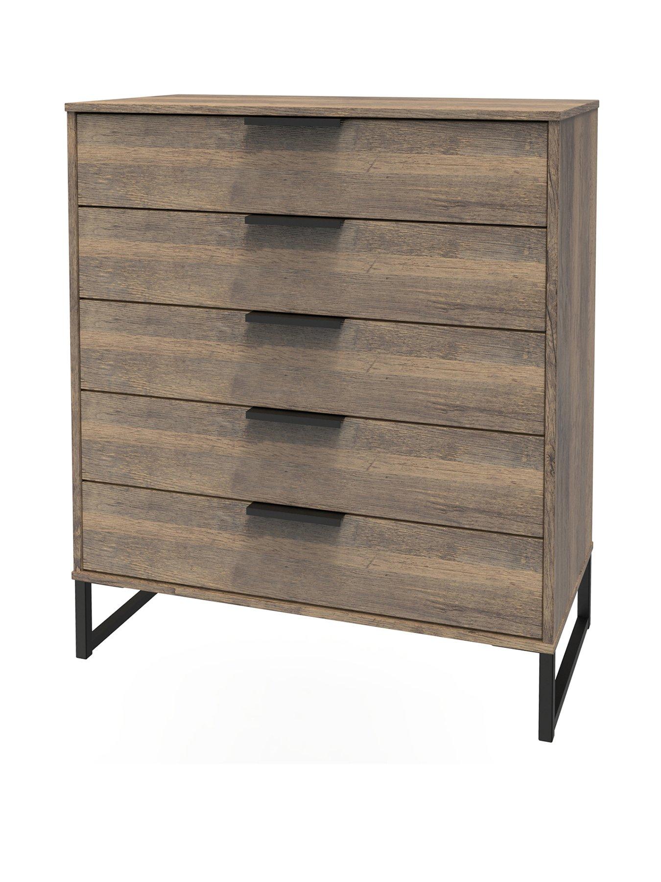  image of swift-emerson-ready-assembled-5-drawer-chest