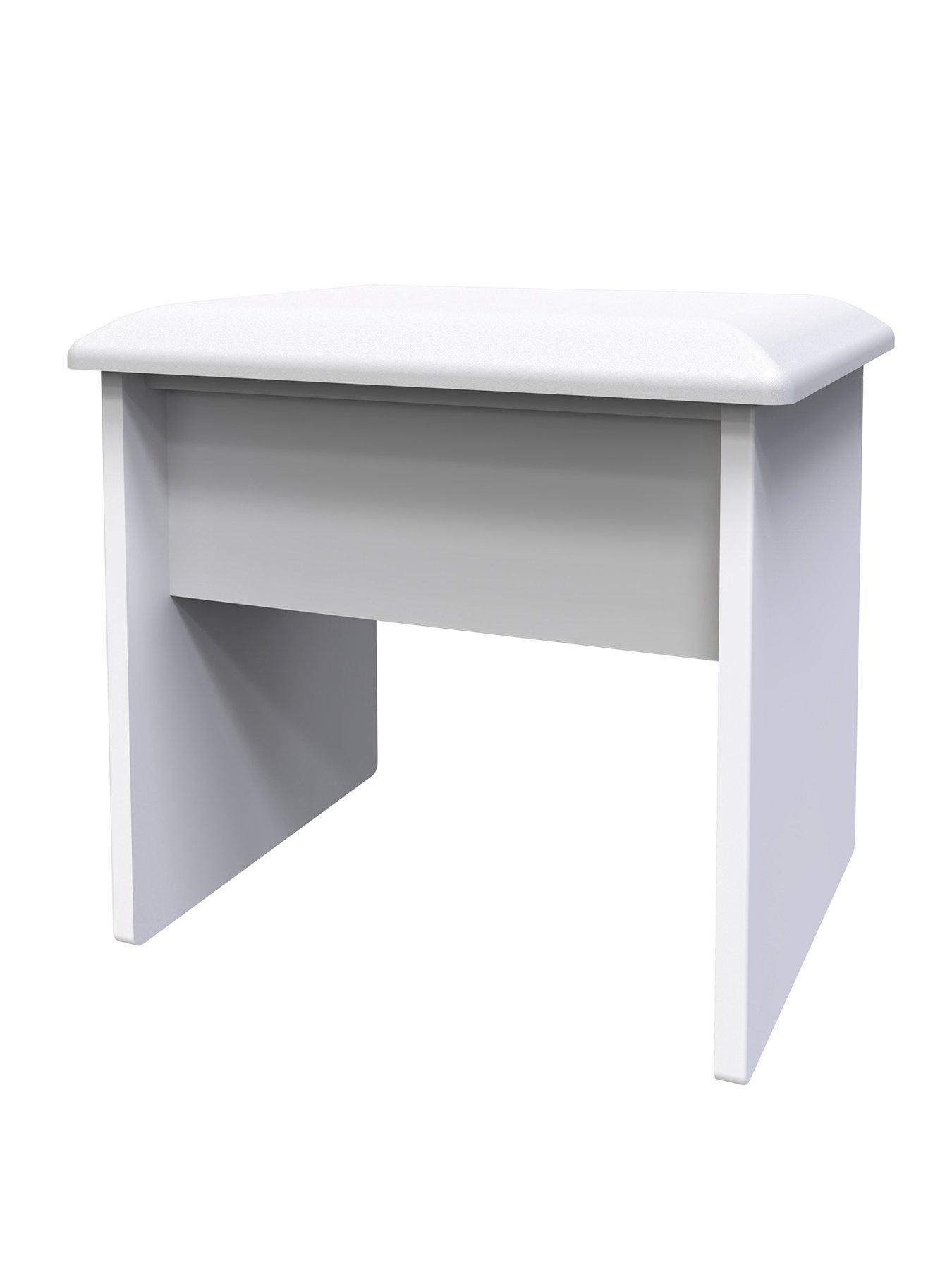 SWIFT Alva Ready Assembled Dressing Table Stool