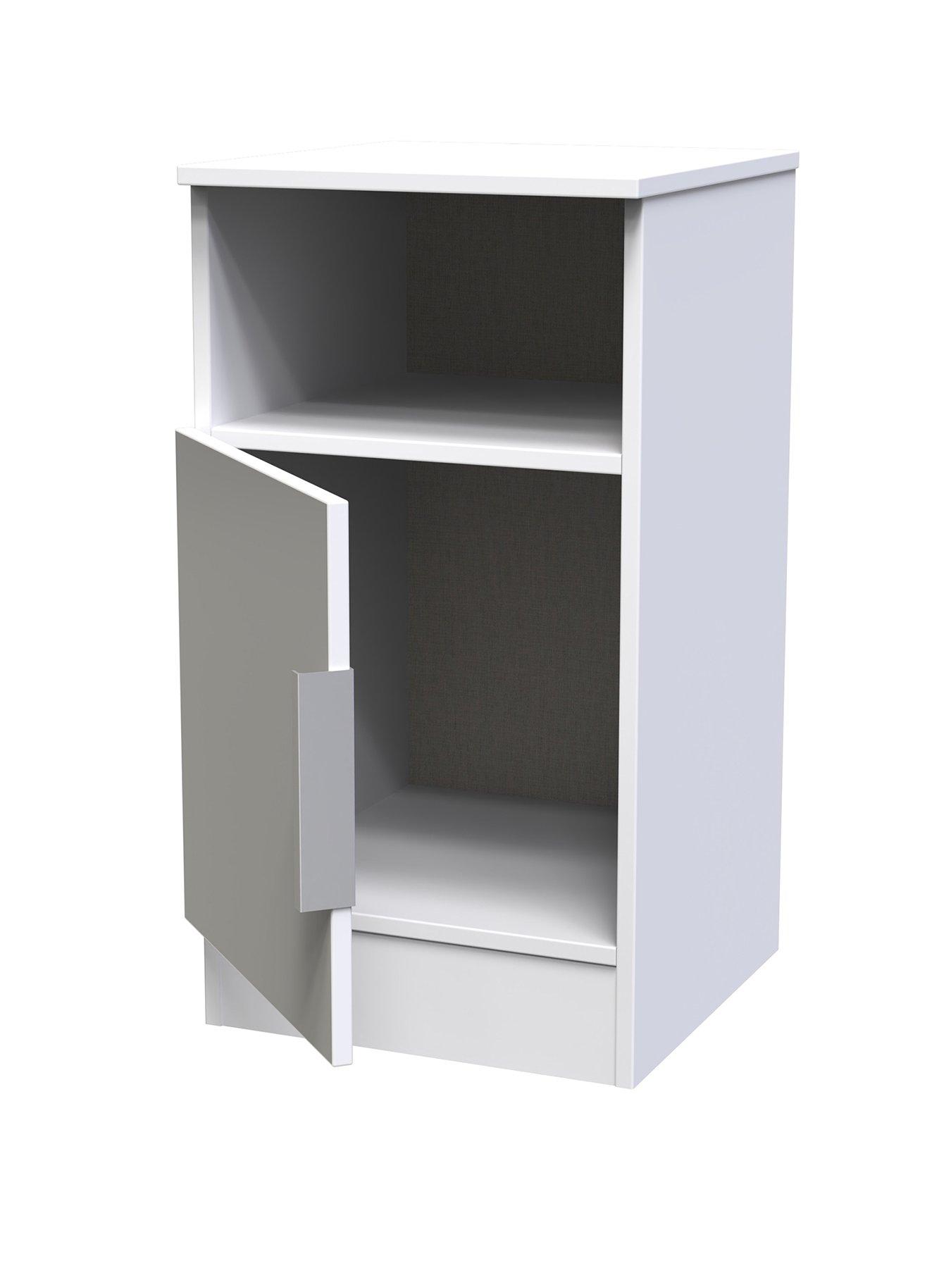 SWIFT Adair Ready Assembled 4 Piece Set 2x Bedside, Chest of Drawers