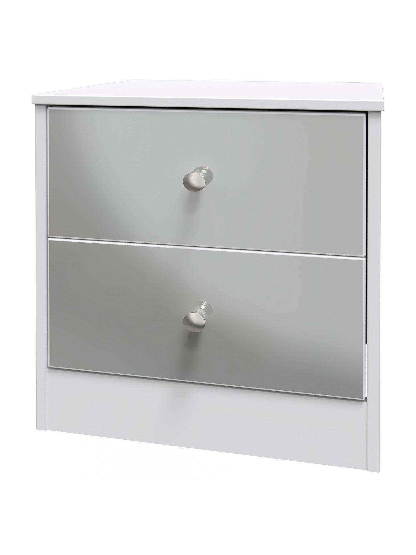  image of swift-verity-ready-assembled-2-drawer-bedside-cabinet