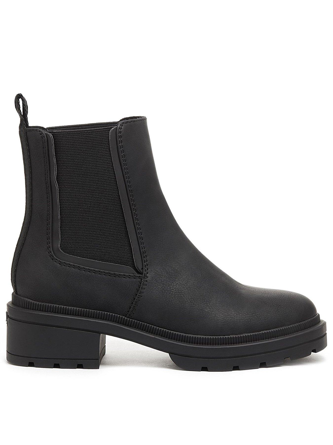 Rocket Dog Iggie Chunky Chelsea Boots Black littlewoods