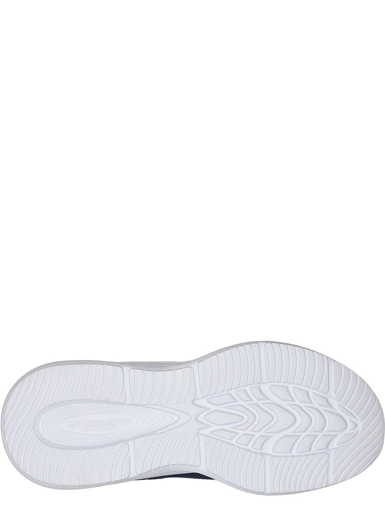  image of skechers-sola-glow-lighted-trainer-navy