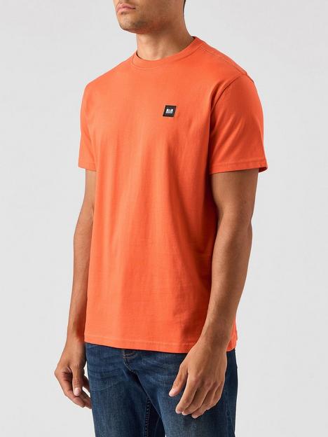 weekend-offender-cannon-beach-badge-t-shirt-bright-orange