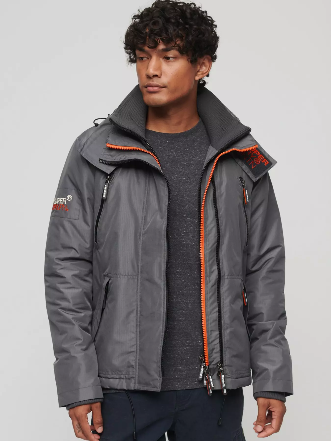 Superdry Mountain Windcheater Jacket Black