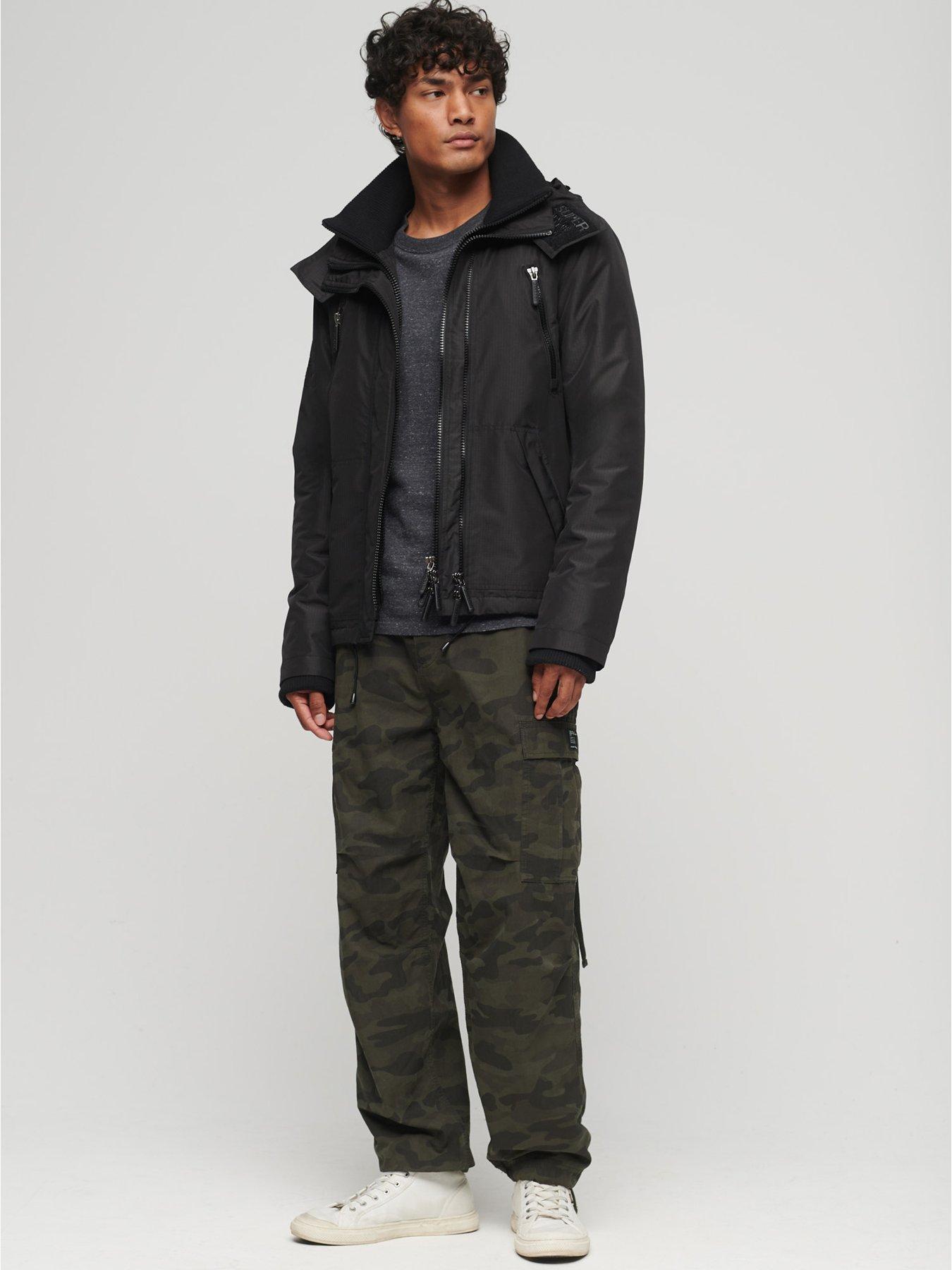 Superdry Mountain Windcheater Jacket Black littlewoods