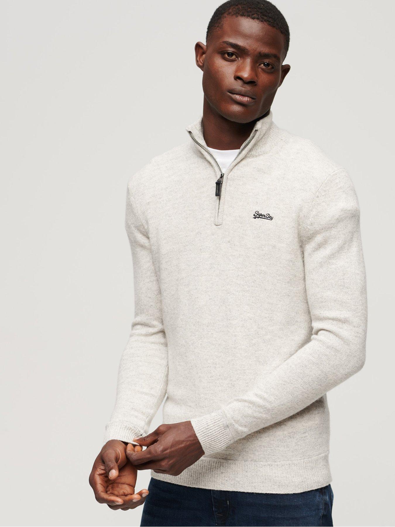 Light grey hot sale jumper mens