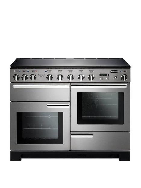 rangemaster-professional-deluxe-pdl110eissc-110cm-widenbspelectric-range-cooker-with-induction-hob-stainless-steel-chrome-aa-rated