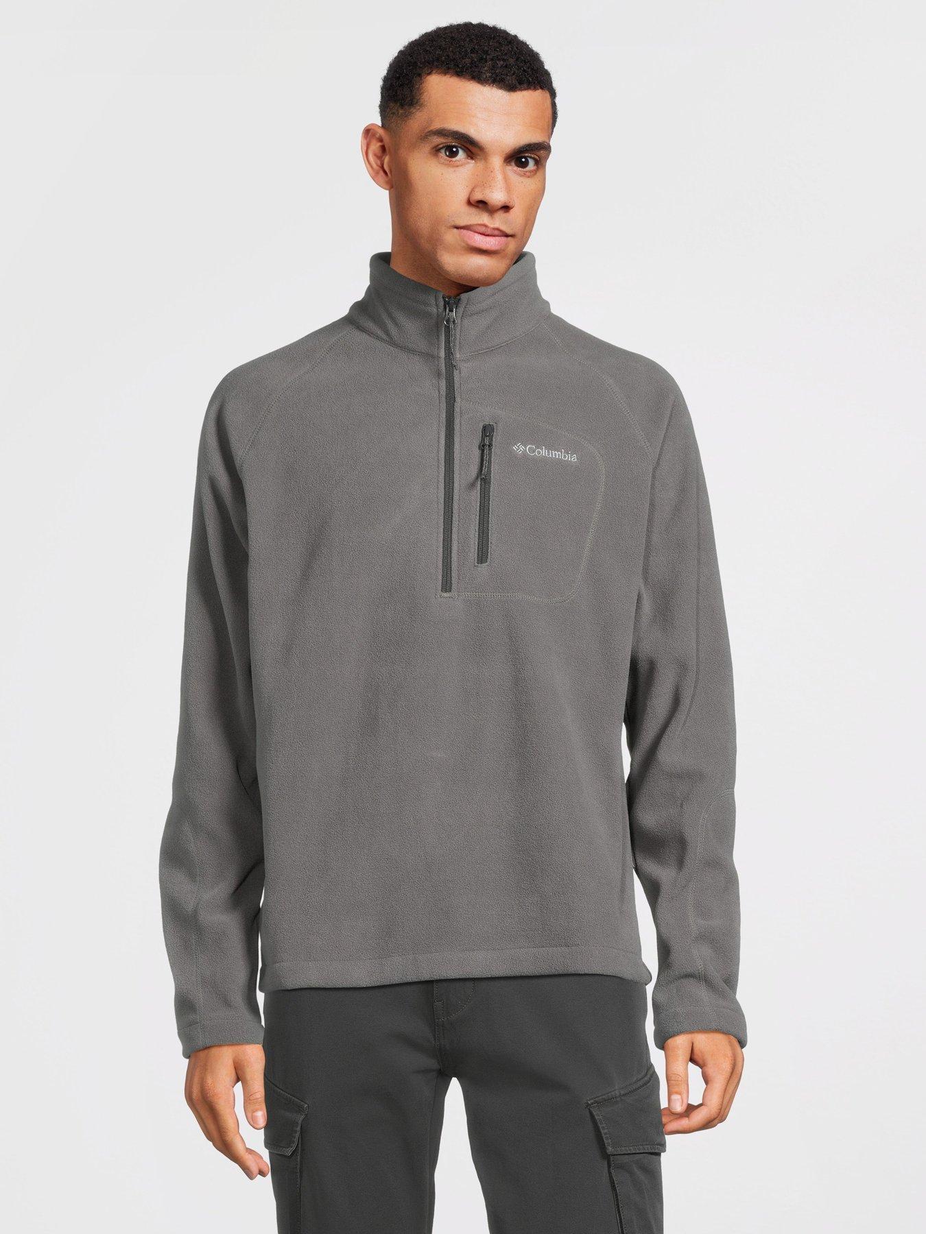 columbia-fast-trek-iii-half-zip-fleece-grey