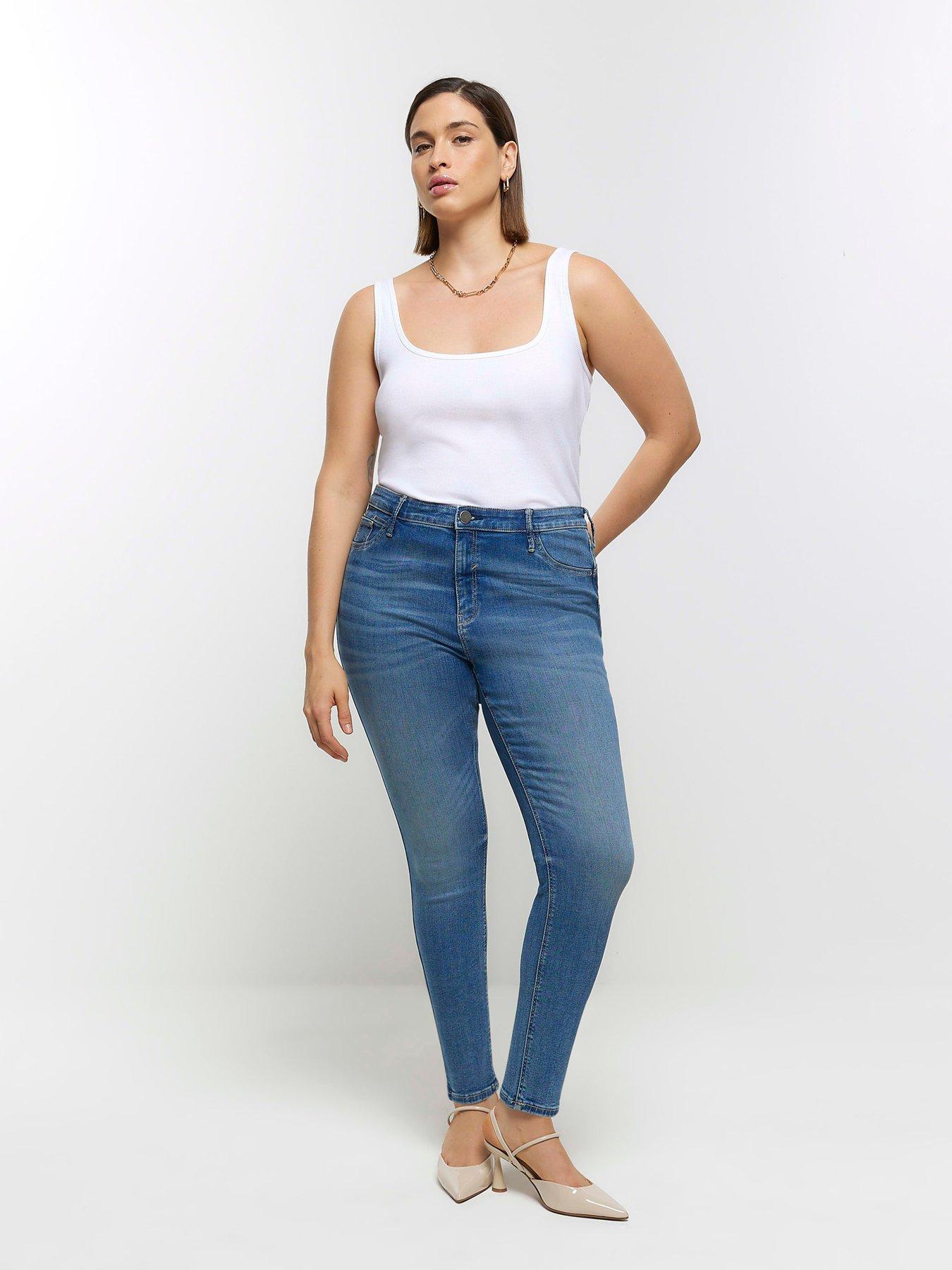 River island best sale plus size jeans