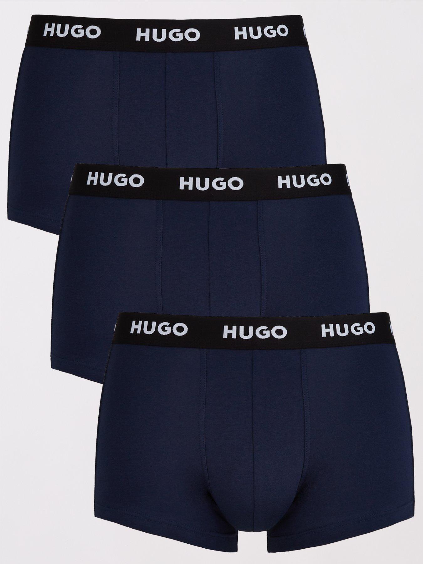 HUGO Triplet 3 Pack Trunks - Navy