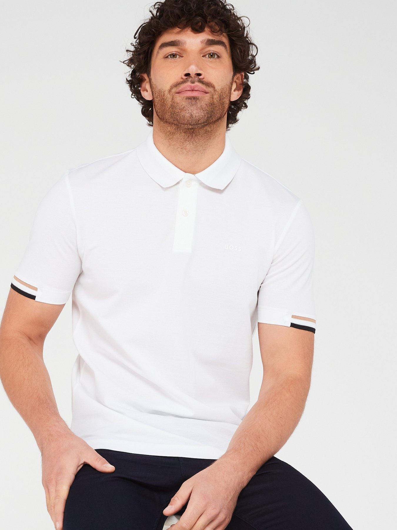  image of boss-parlay-147-regular-fit-polo-shirt-white