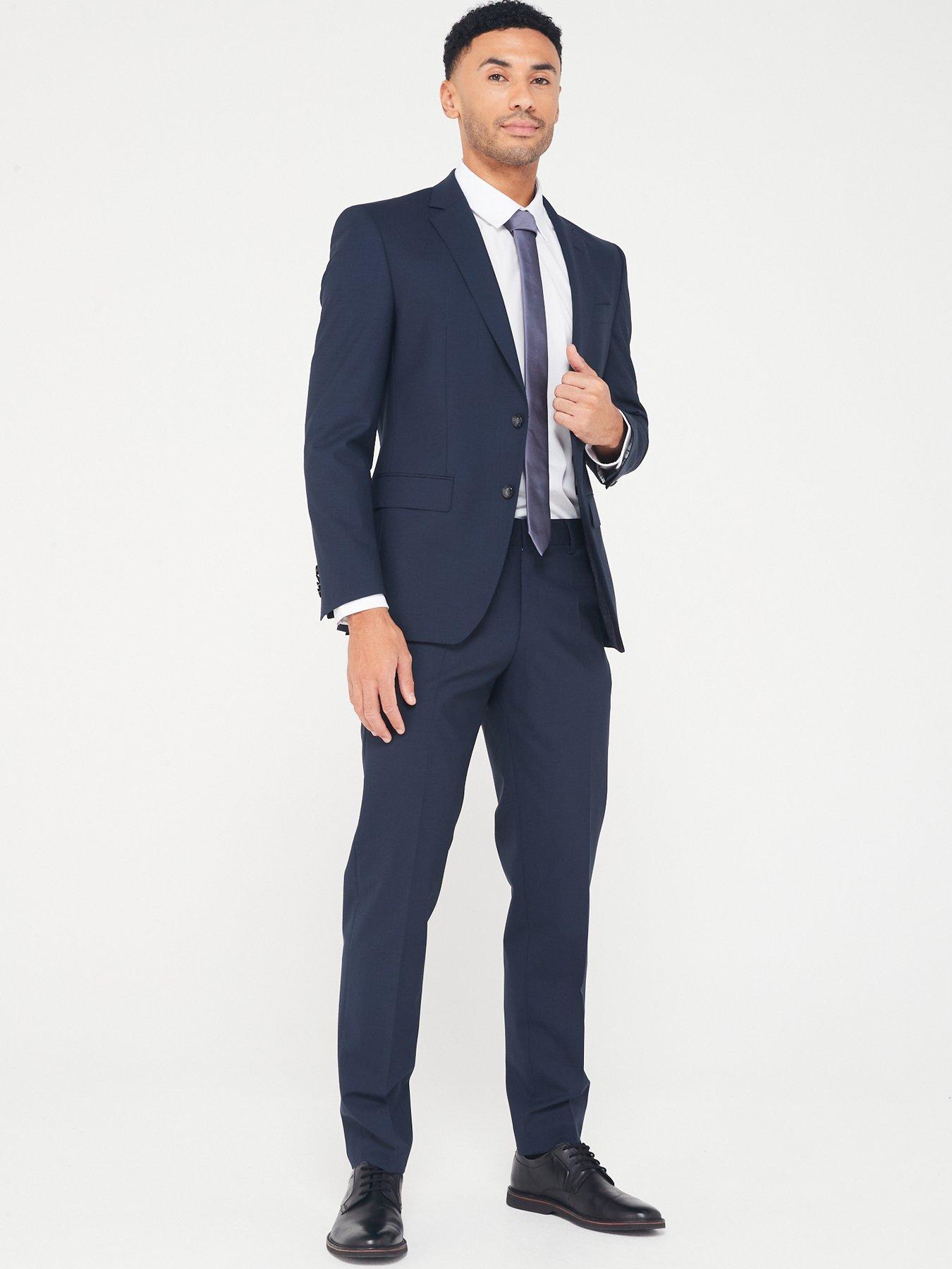 Image 1 of 4 of BOSS 2 Piece Suit&nbsp;- Navy