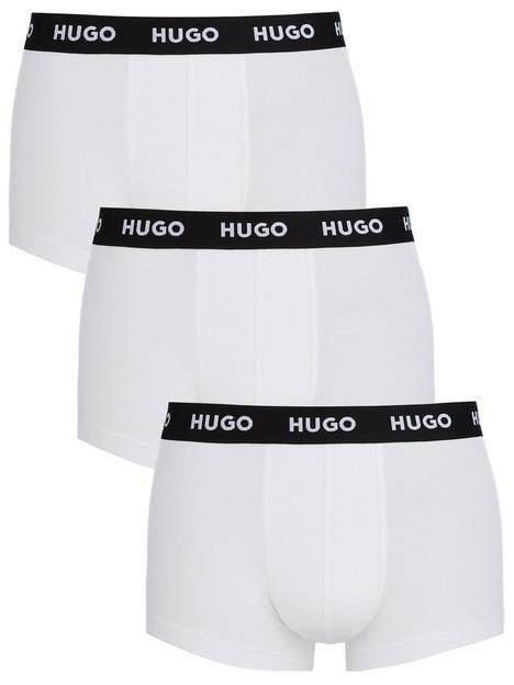 hugo-bodywear-3-pack-trunks-white